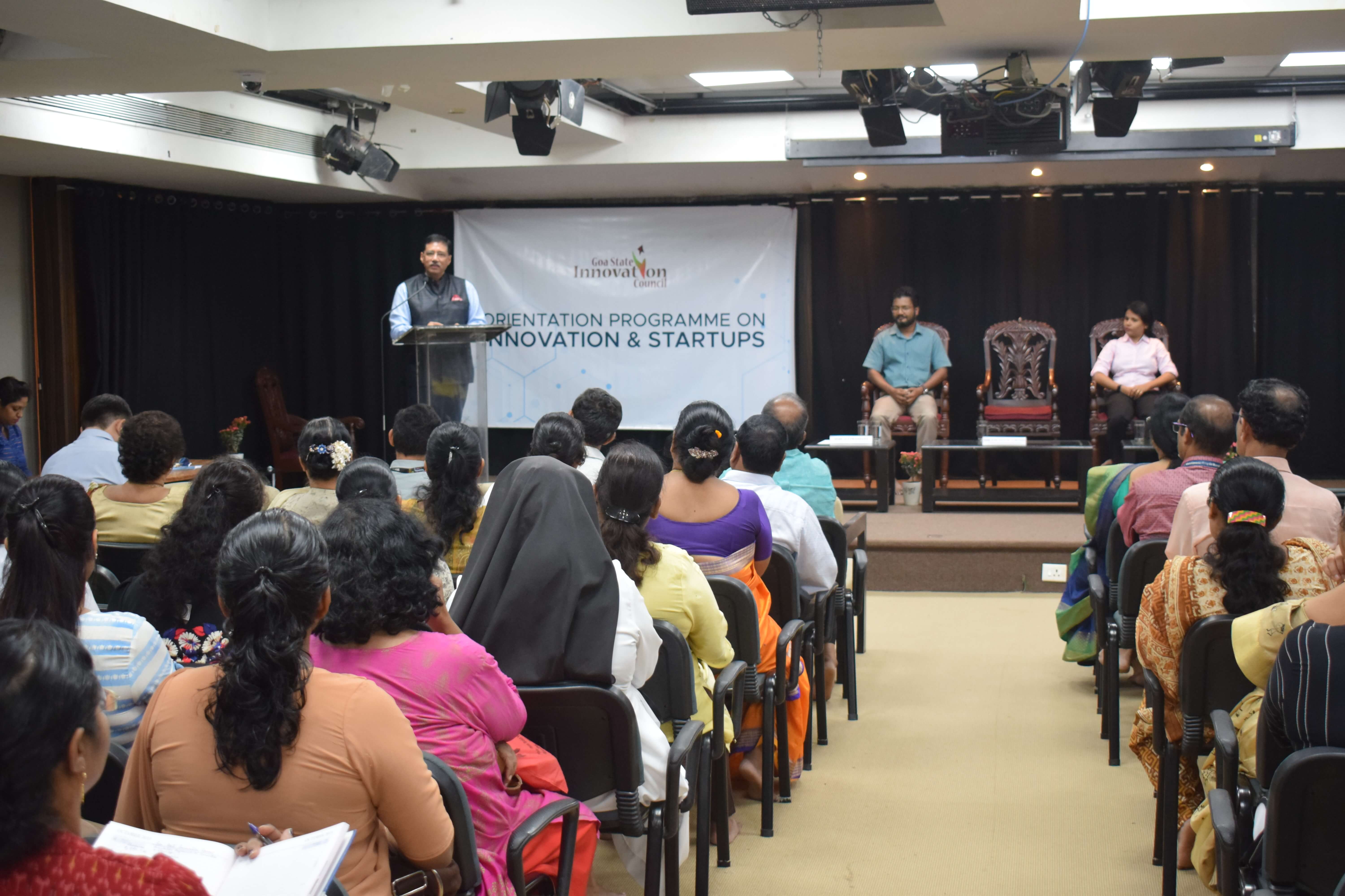 Orientation Program on Innovation & Startups for School Teachers from North Goa