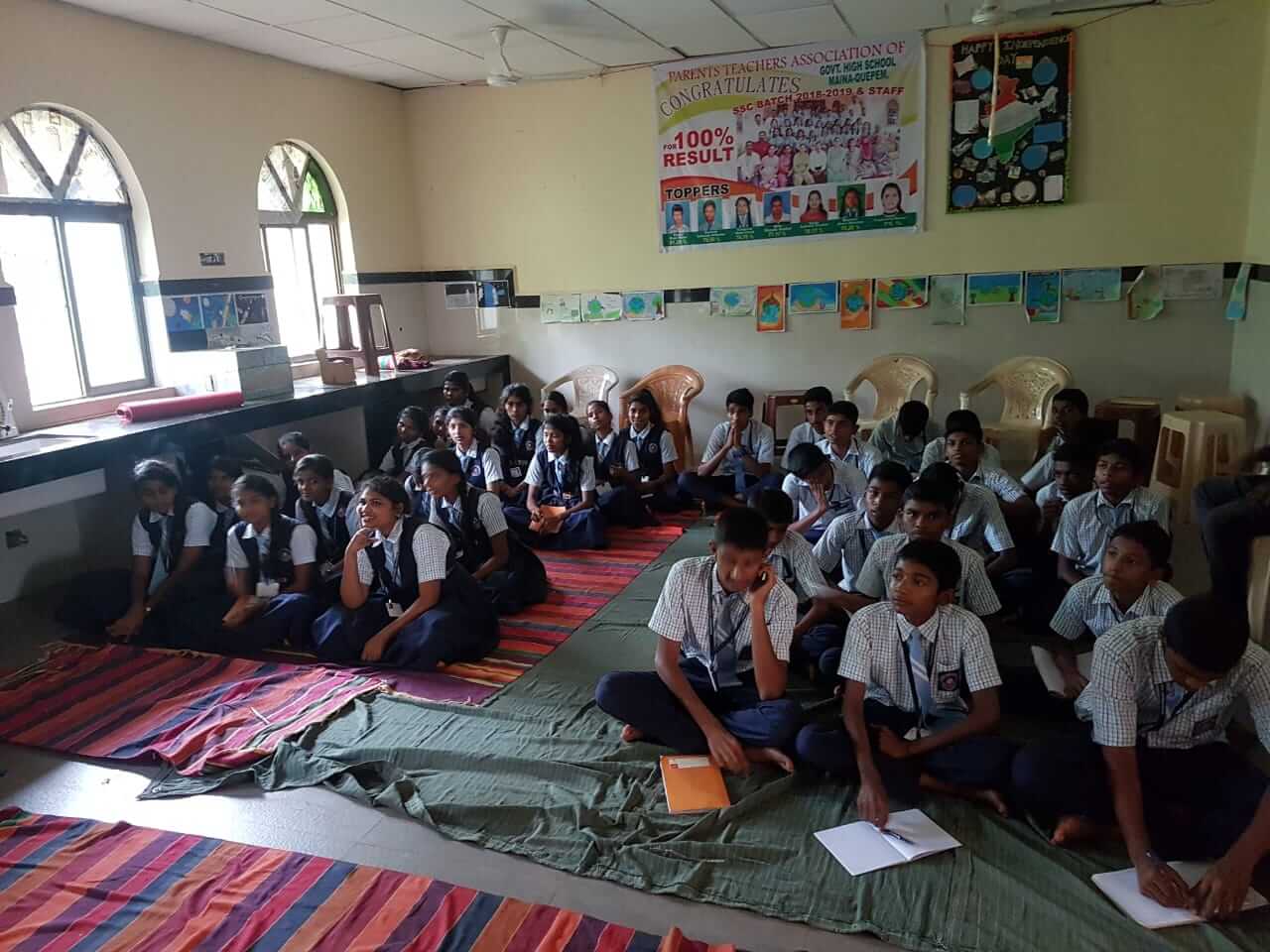 Sensitisation Workshop at Government High School, Maina