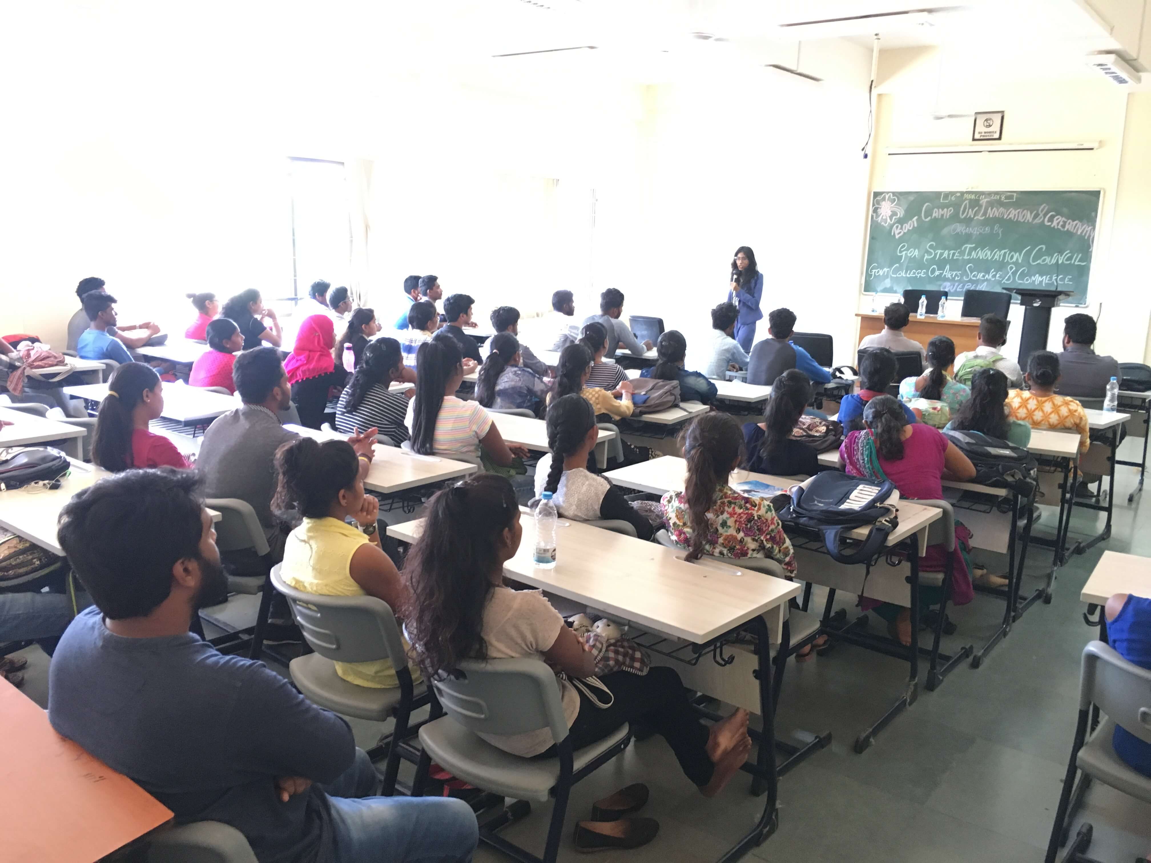 Bootcamp at Govt.College of Arts Science & Commerce, Quepem