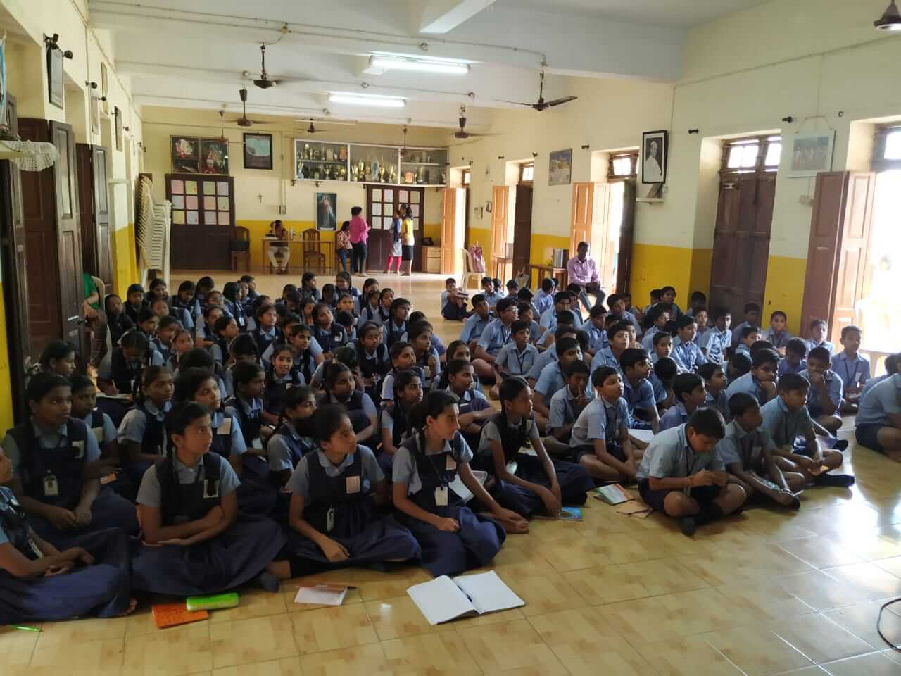 Sensitisation Workshop at Our Lady of Lourdes High School, Sancoale.