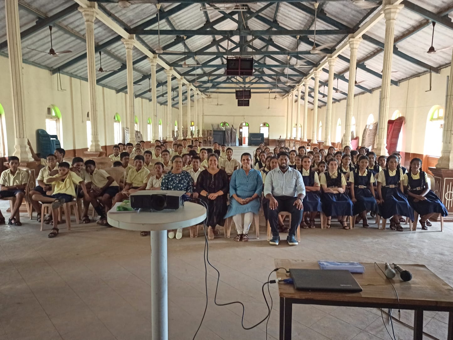 Sensitisation Workshop at St. Anthony High School in Monte de Gurim, Mapusa Goa.