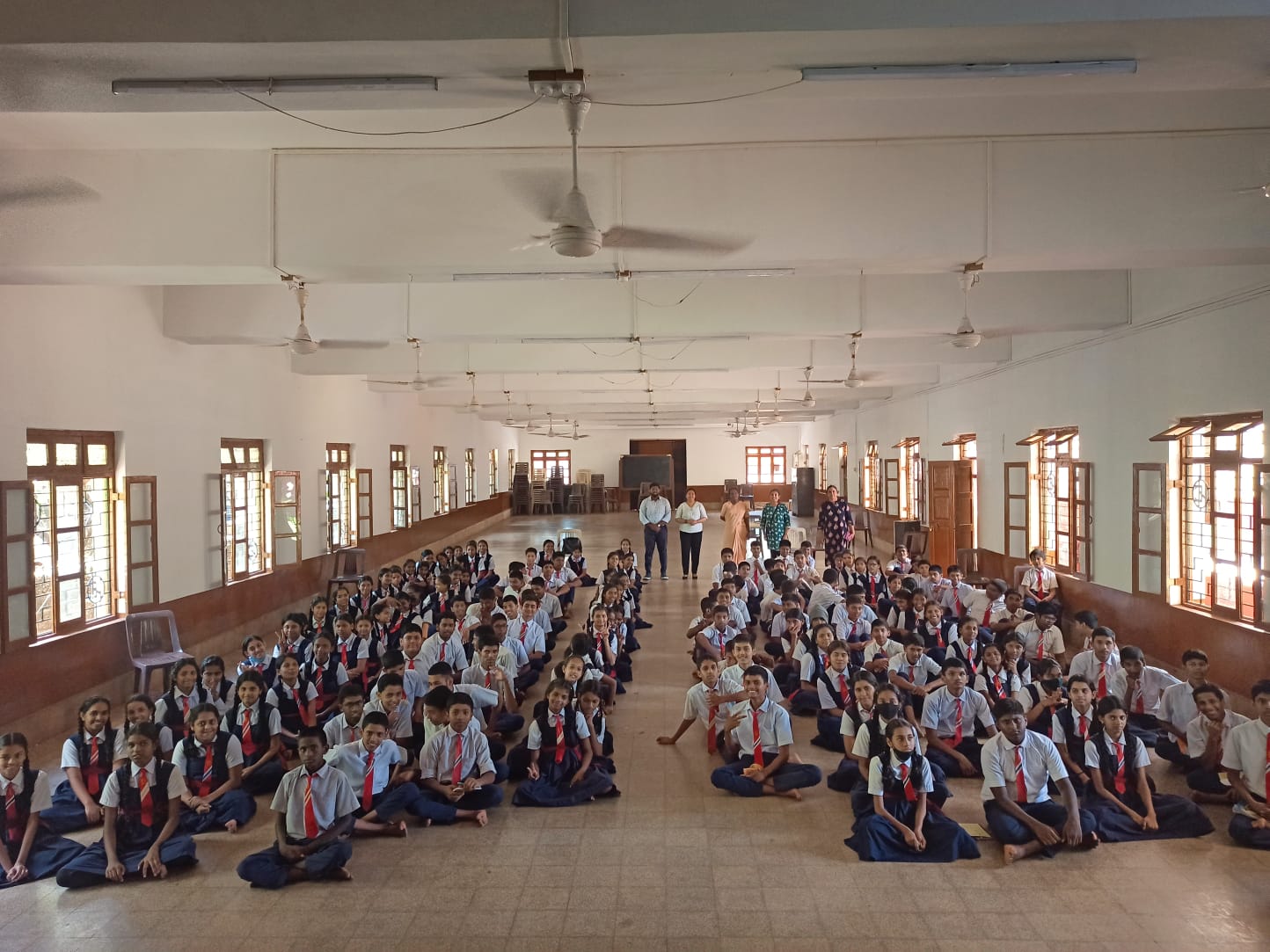 Sensitisation workshop at Holy cross High school, Siolim- Goa