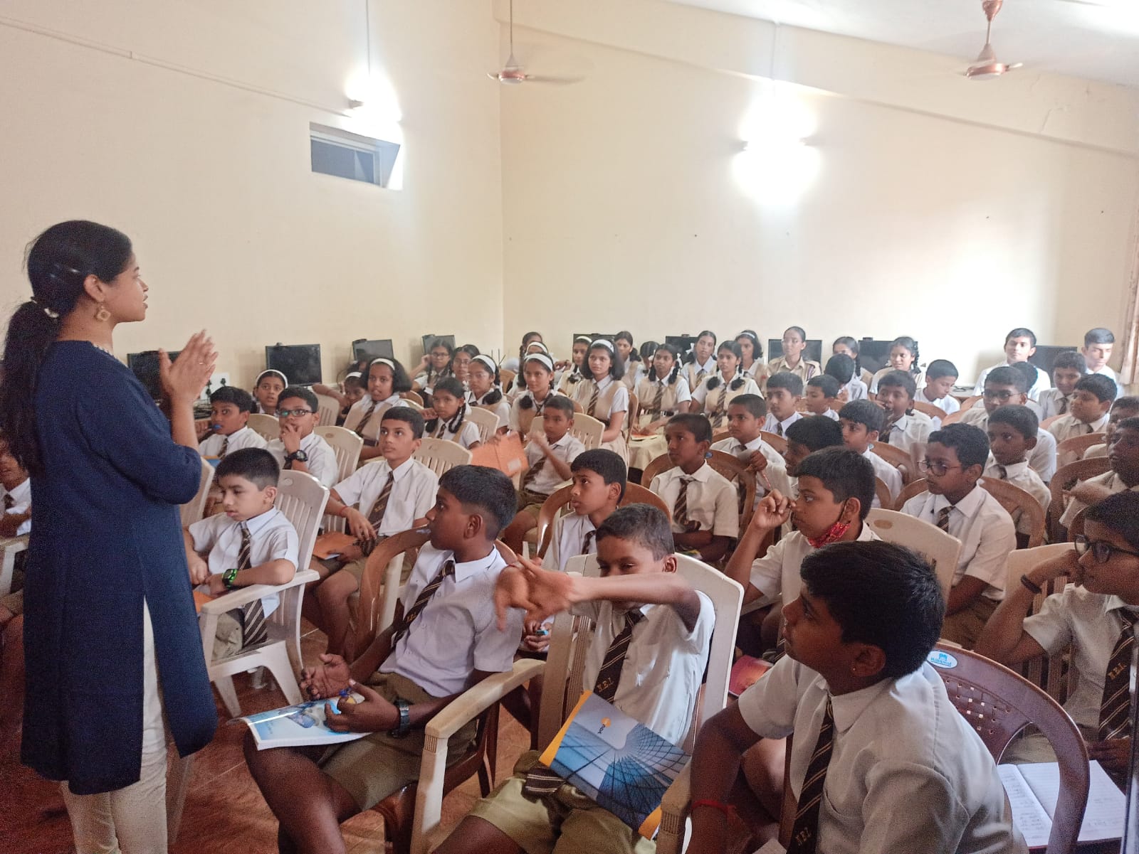 Sensitisation Workshop at The New Education Institute, Curchorem- Goa.