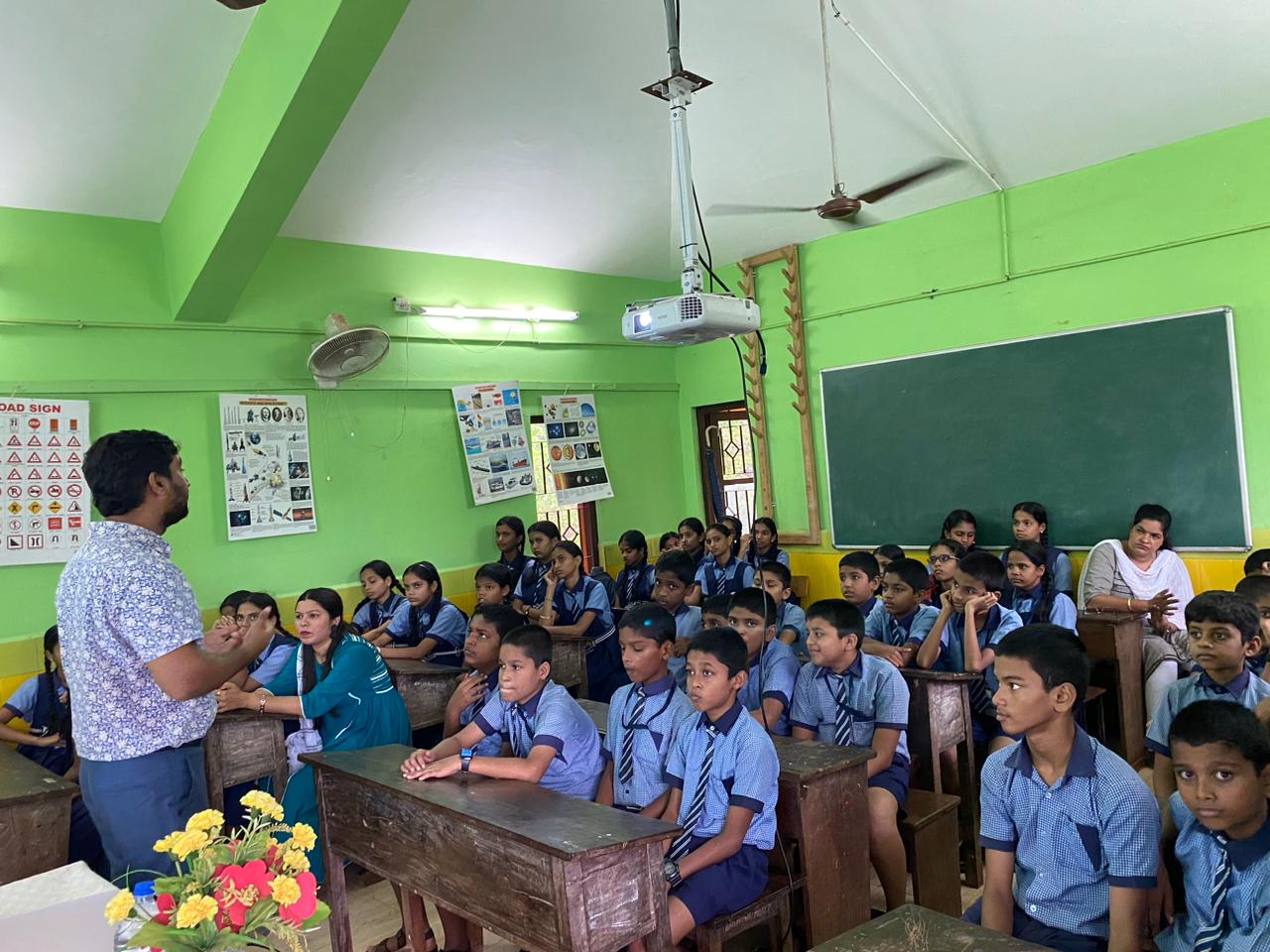 Sensitisation Workshop at Govt High School Dadachiwadi, Dhargal, Pernem, Goa.