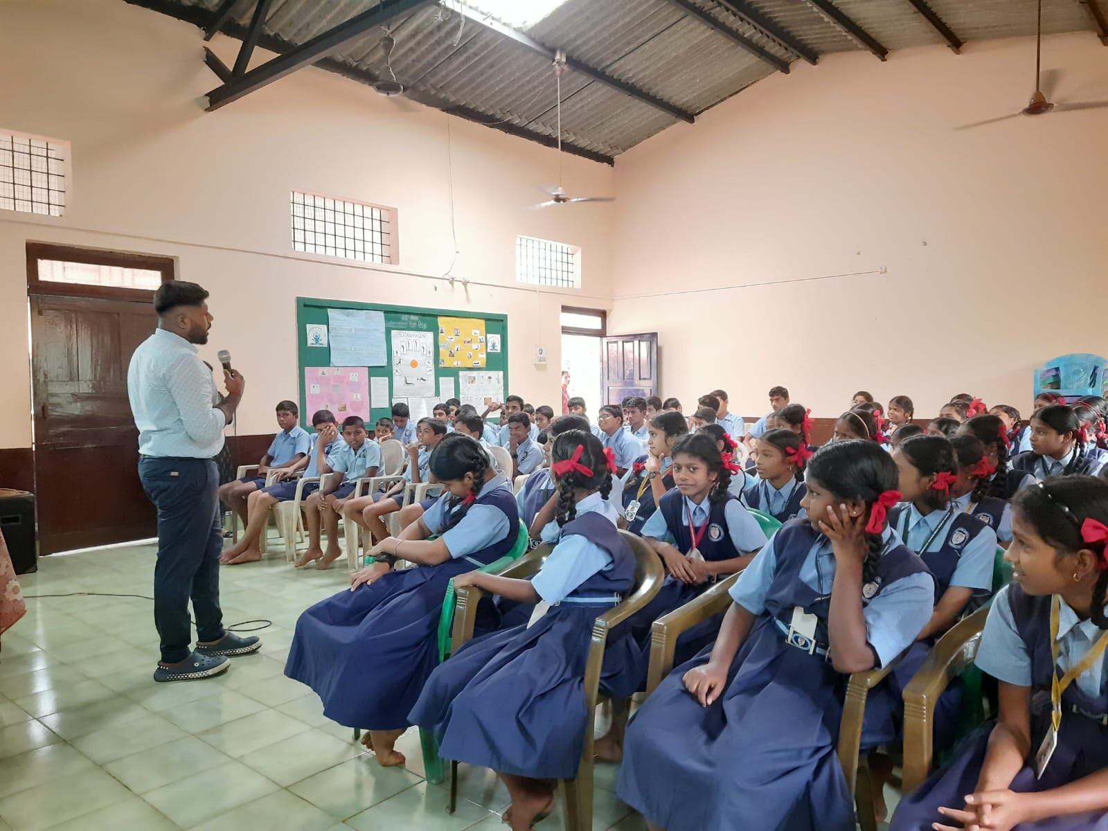 Sensitisation Workshop at Matoshree Anandibai Vaman Marathe Vidhyamandir, Dharbandora-Goa.