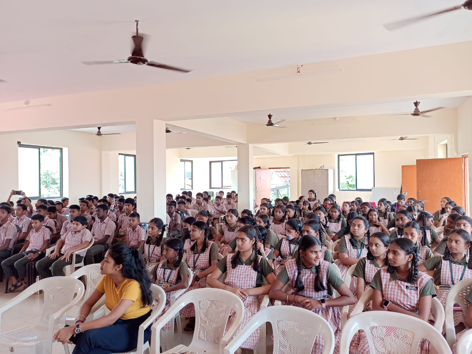 Senssitisation Workshop at Cuncolim United High School, Cuncolim, Margao-Goa.