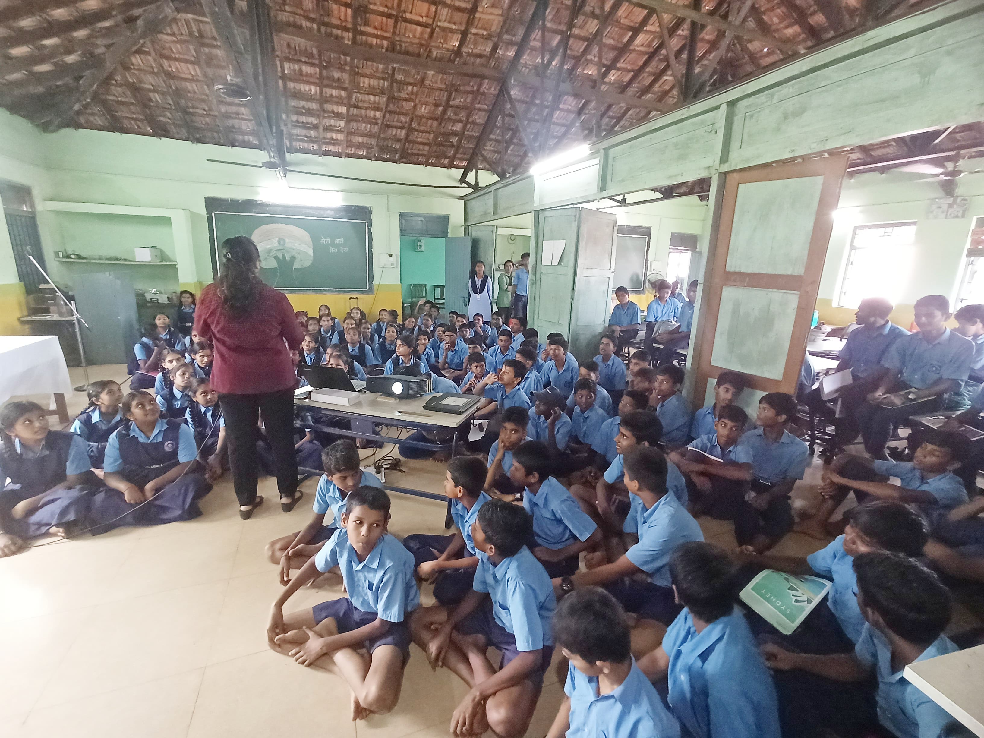 Sensitisation Workshop at Govt. High School, Namoshi, Guirim, Porvorim-Goa