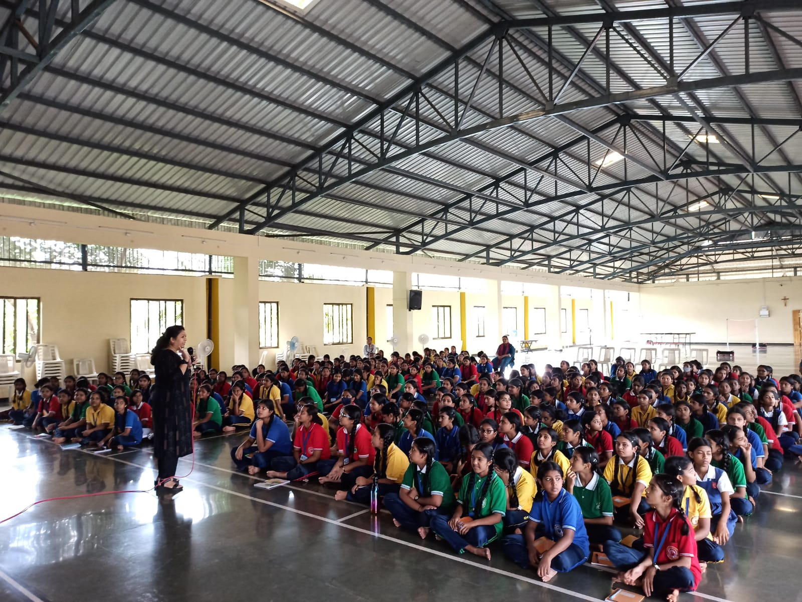 Sensitisation Workshop at St. Thomas Girls High School, Aldona, Bardez-Goa.