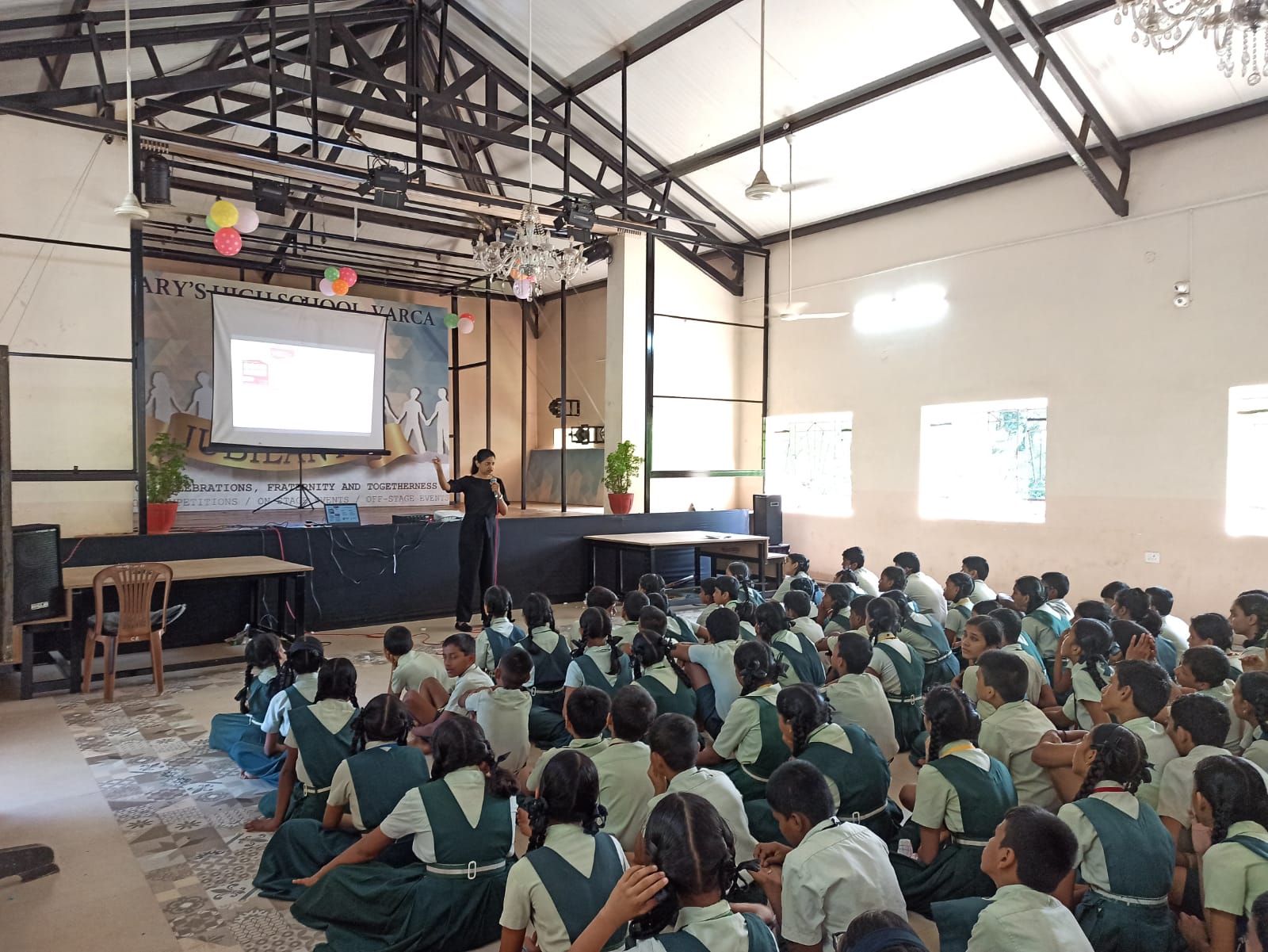 Sensitisation Workshop at St. Mary High School, Varca, Margao-Goa.