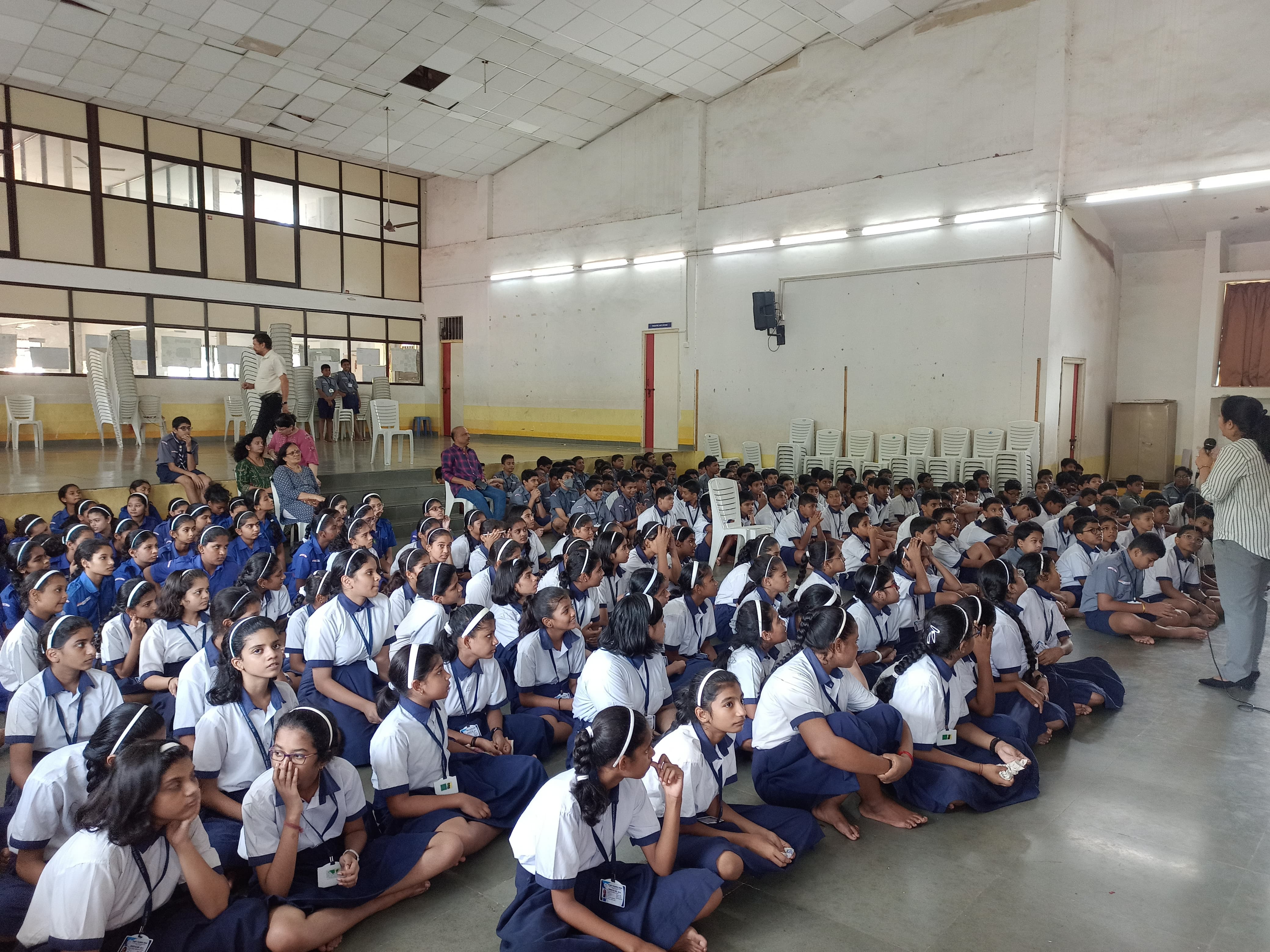 Sensitisation Workshop at People's High School Mala, Panjim, Goa.