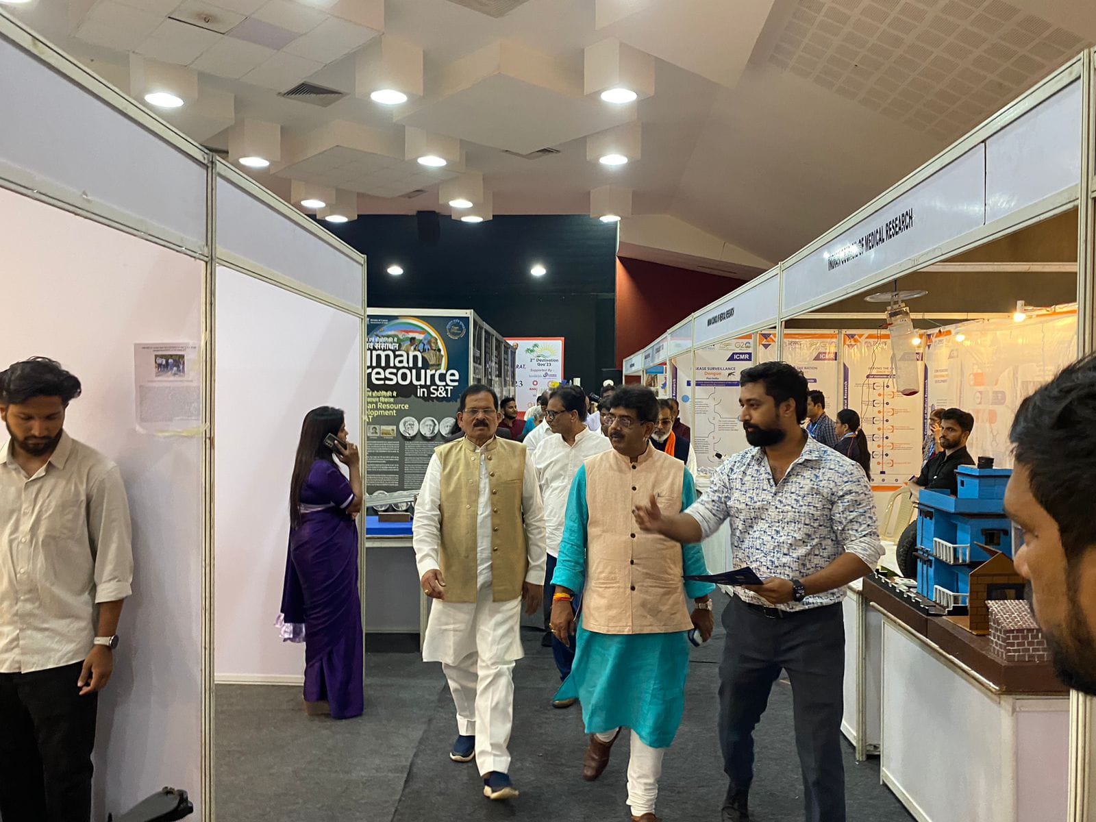 GSInC stall during 2nd Destination Goa event at Taligao Community Center.
