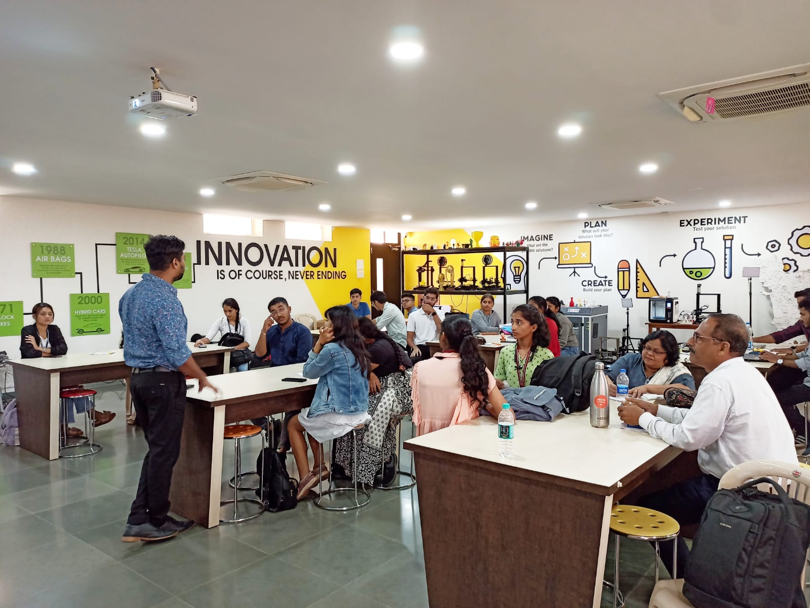 Think, Design and Prototyping session for Students, Faculty and Innovators