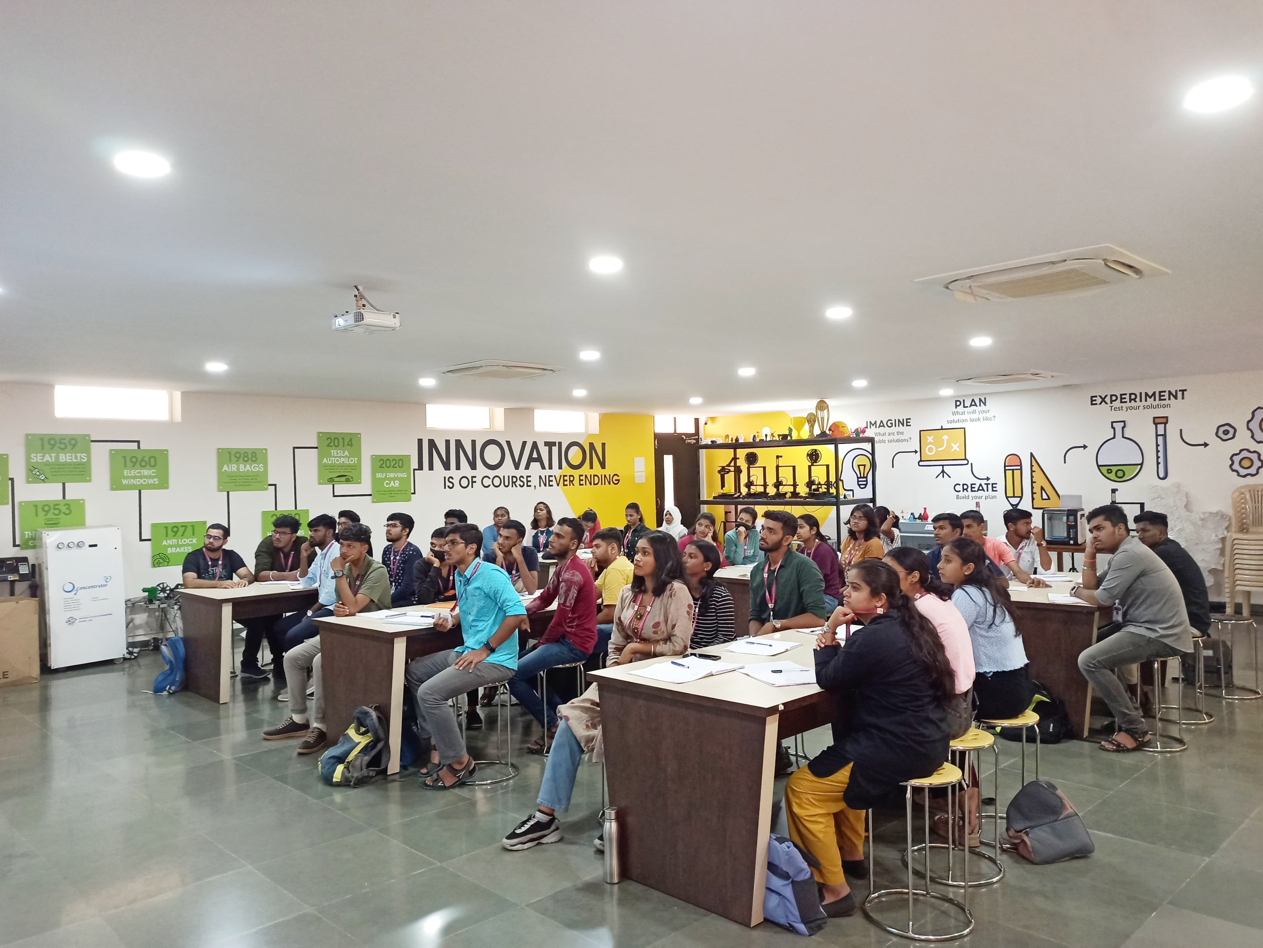 Think, Design, Prototyping and Robotics Workshop for the students of VVM's Shree Damodar College of Commerce and Economics College, Margao-Goa