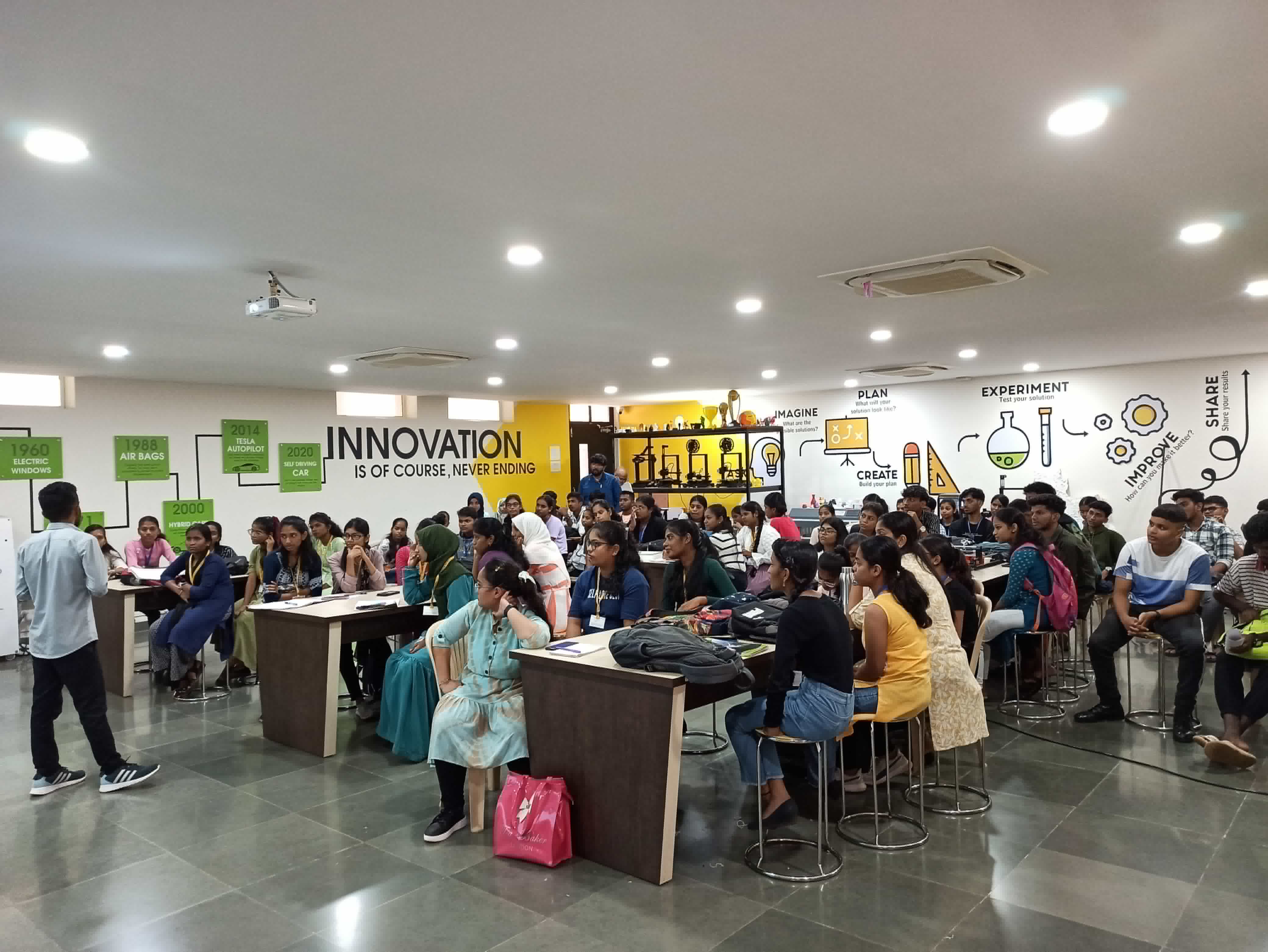 Think, Design and Prototyping Workshop for the students of MES Vasant Joshi College of Arts, Commerce, Vasco-Goa.