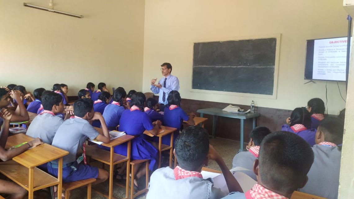 Sensitisation Workshop for the Students of  St. Joseph High School, Karai, Shiroda-Goa.