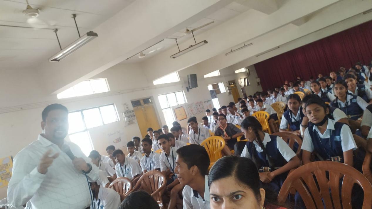 Sensitisation Workshop for the Students of  G.V.M’s  A. J. De Almeida High School, Ponda- Goa