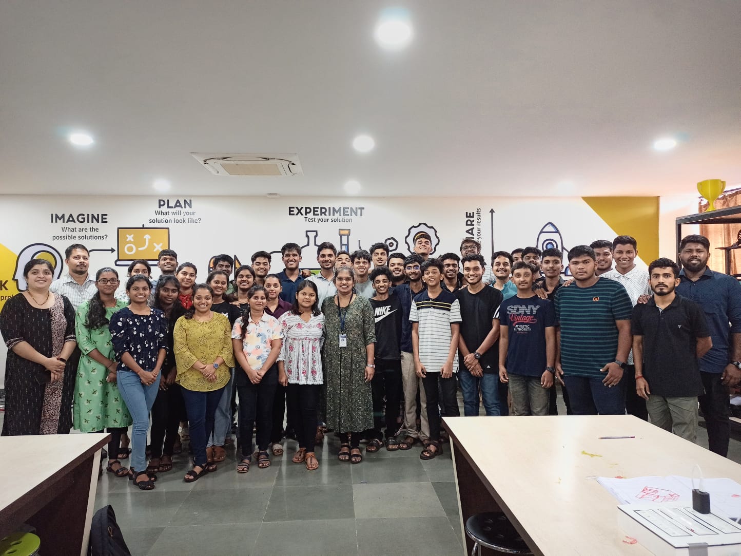 Think, Design and Prototyping and Robotics & 3D printing workshop for Government College of Arts, Science & Commerce, Khandola- Goa.