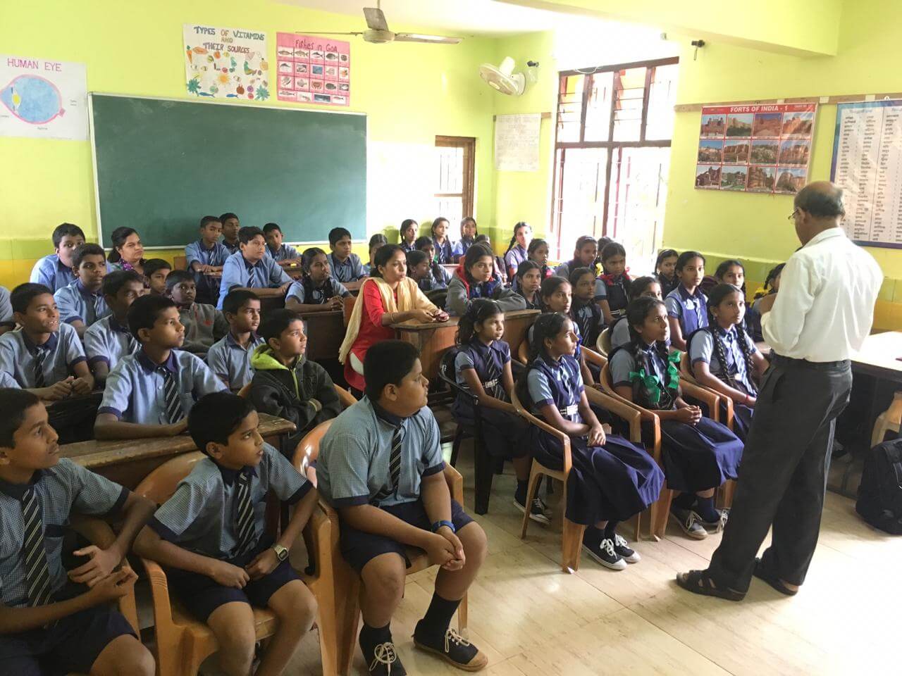 Sensitisation Workshop, Government High School, Dhargal