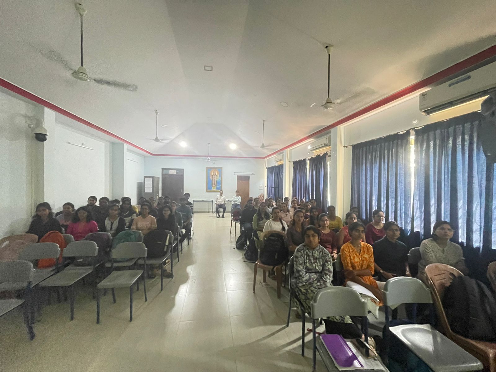 Bootcamp for the Students conducted at Ayurvedic College and Hospital, Shiroda-Goa.