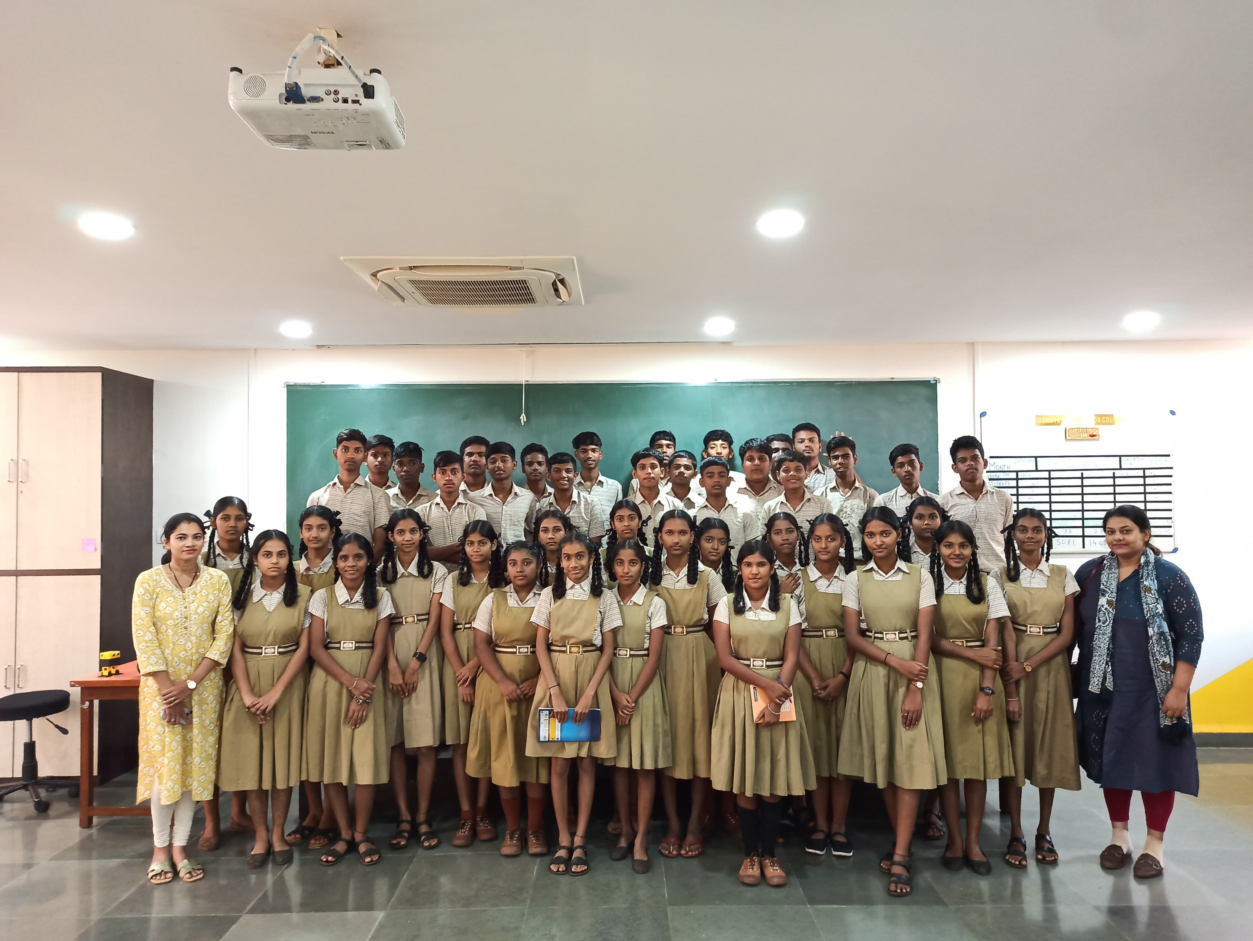 Think, Design and Prototyping Session for the students of Government High School, Davorlim, Margao-Goa.