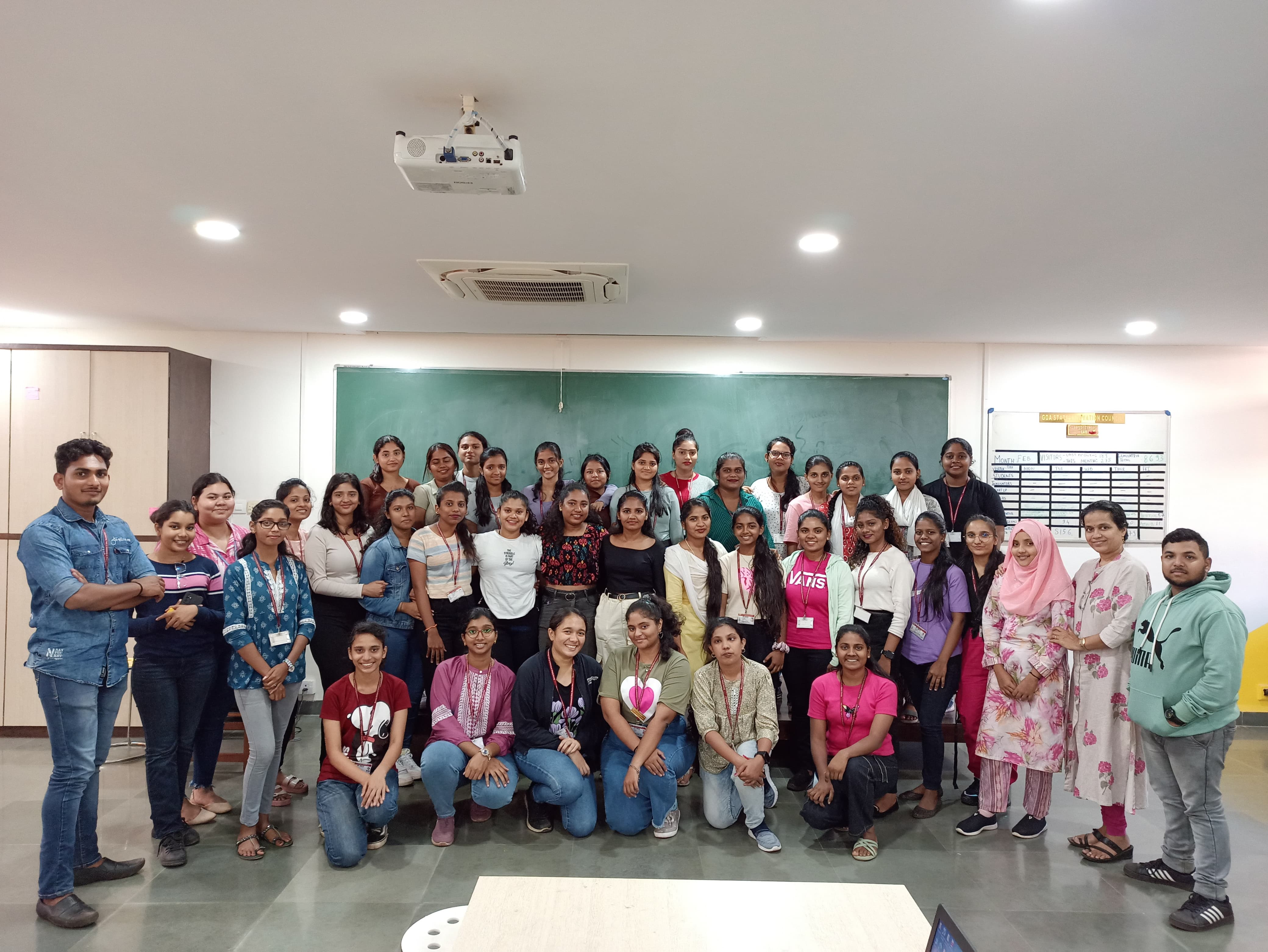 Think Design and Prototyping session and Workshop on 3D Printing for the Bcom Department students of Rosary College of Commerce and Arts, Navelim-Goa