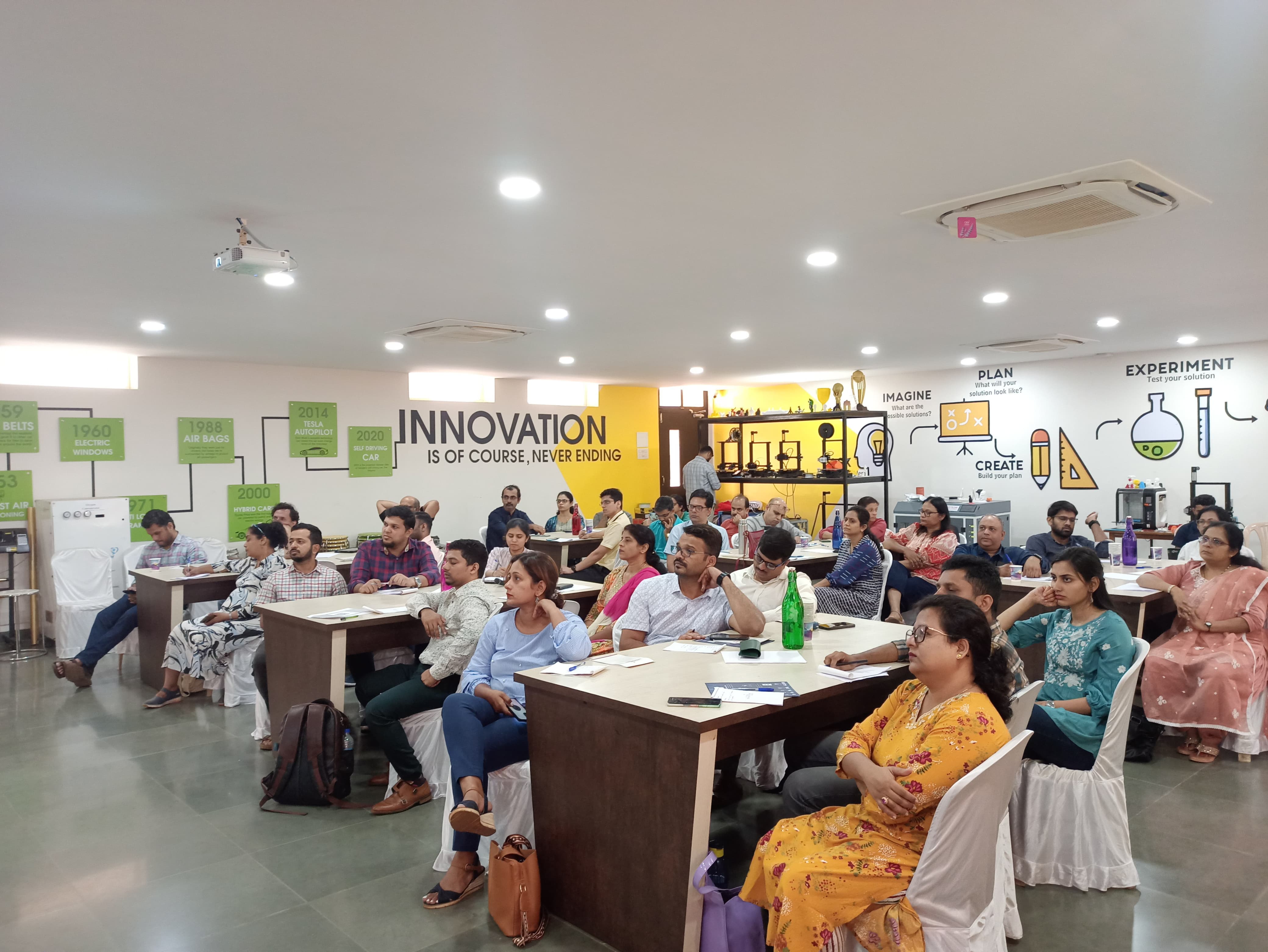 Online Session on Patenting Students Project.