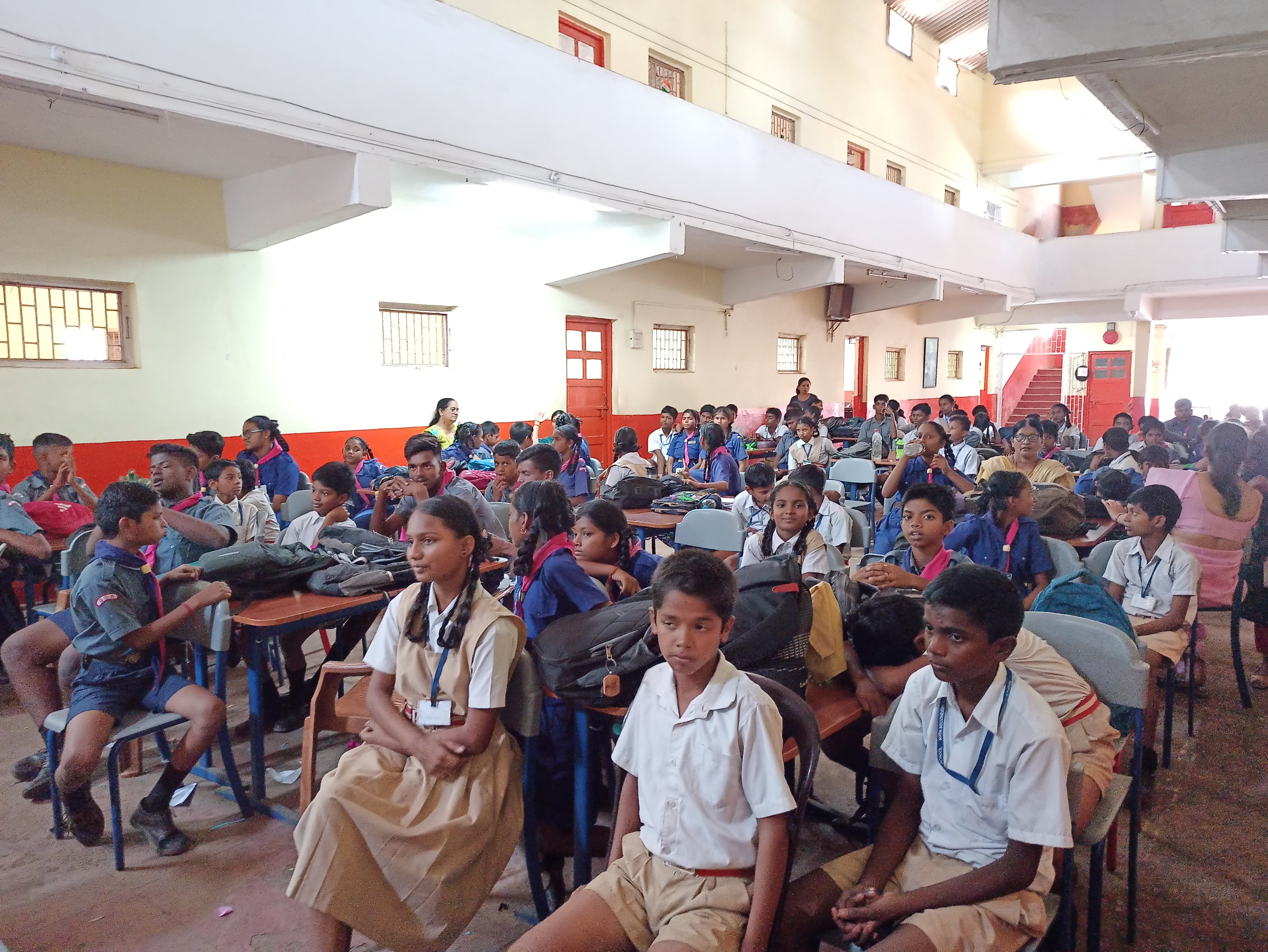 Intellectual Property Law & Transfer of Technology and Think Design & Prototyping session for the students of Mata Secondary school, Vasco-Goa.