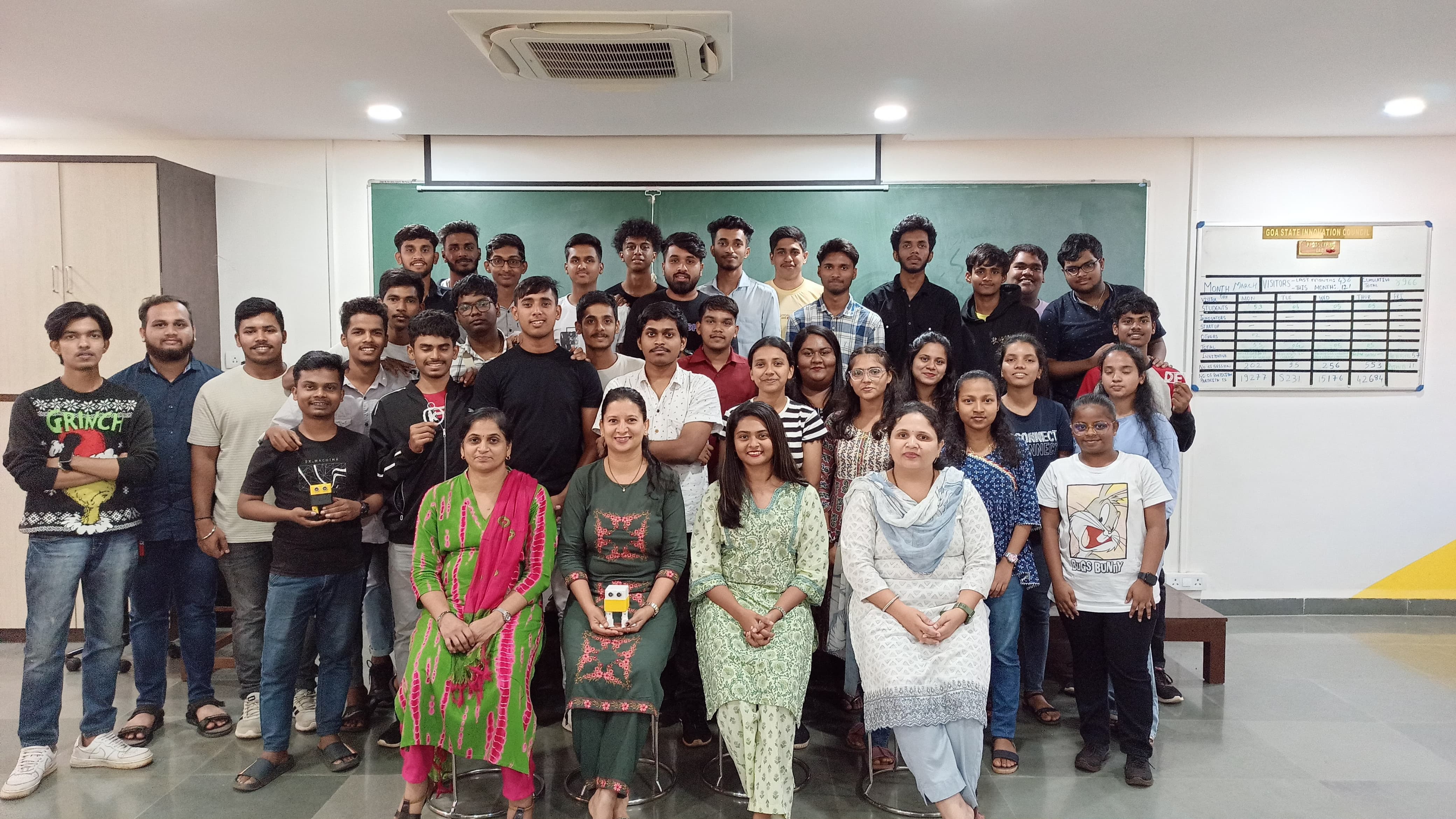 Think, Design & Prototyping Session and workshop on Robotics for the students of Government Polytechnic Panaji
