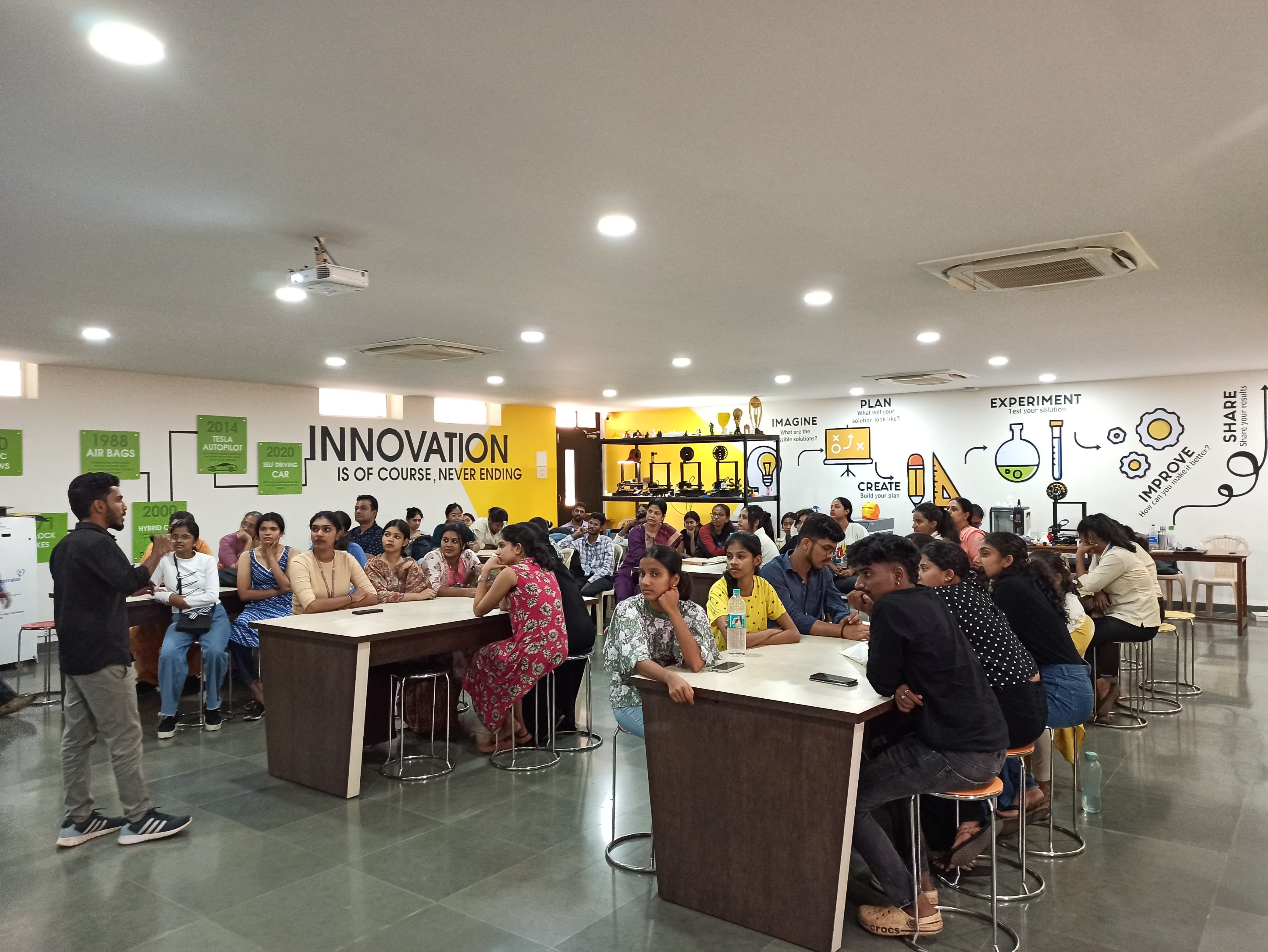 Think Design and Prototyping Session for the college students from Goa, Maharashtra & Karnataka.
