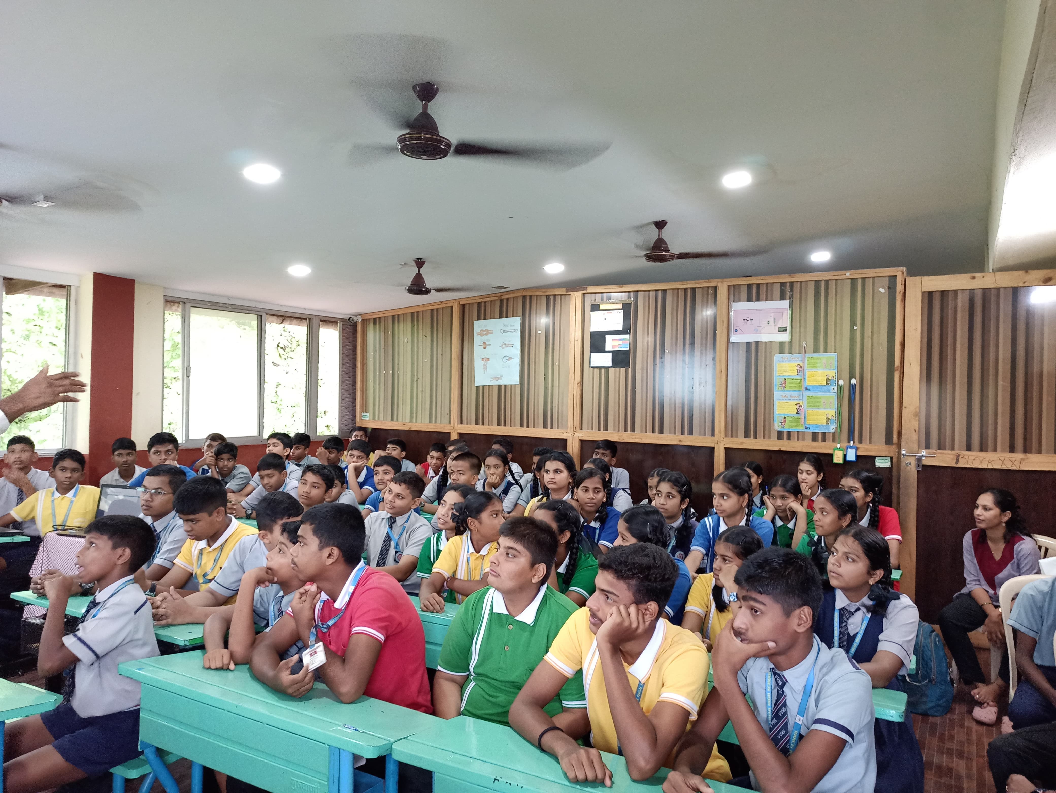 Sensitisation Workshop at Vidya Vihar High School, Cortalim-Goa.
