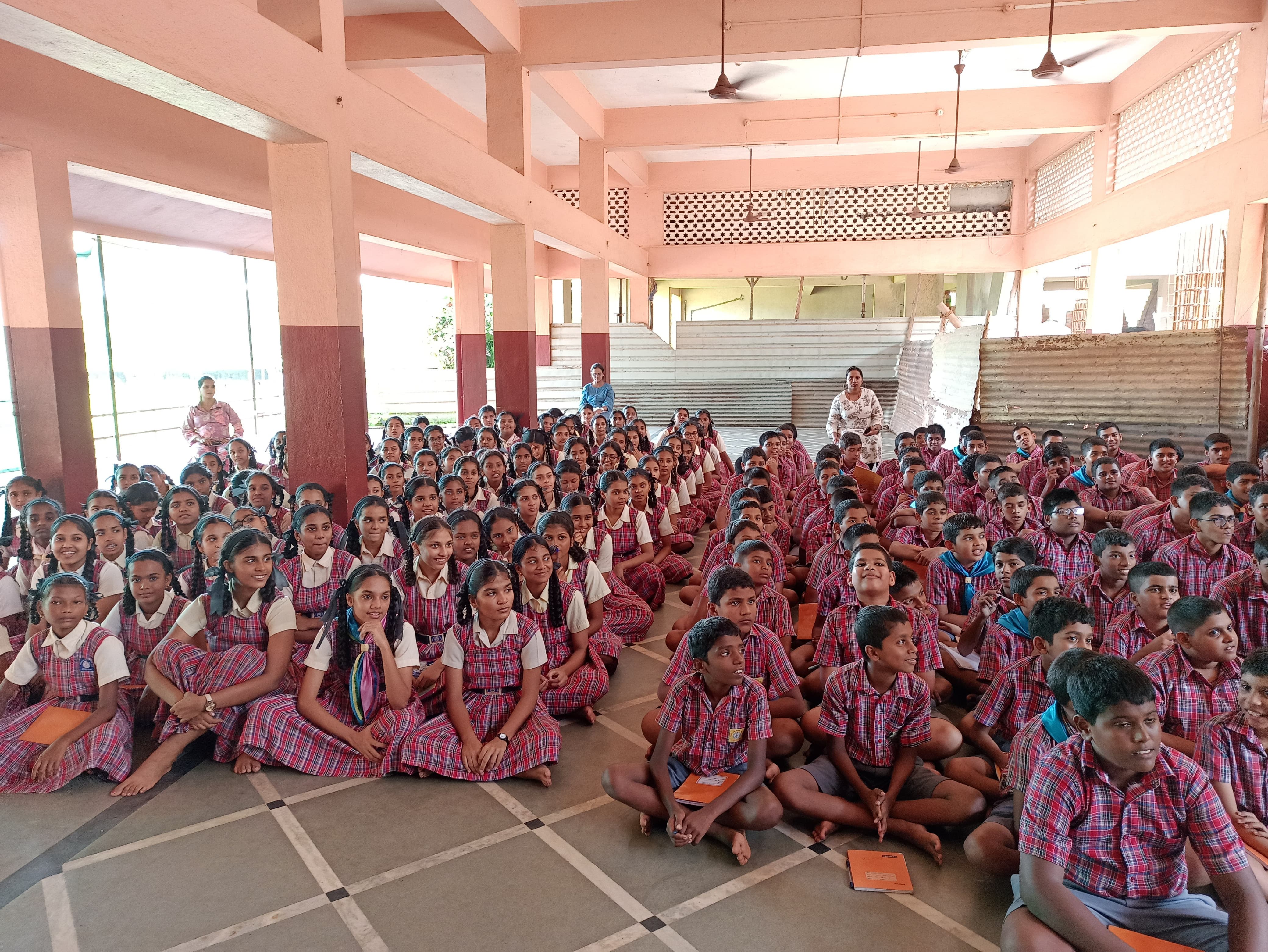 Sensitisation Workshop for the students of Auxilium High School, Banaulim-Goa.