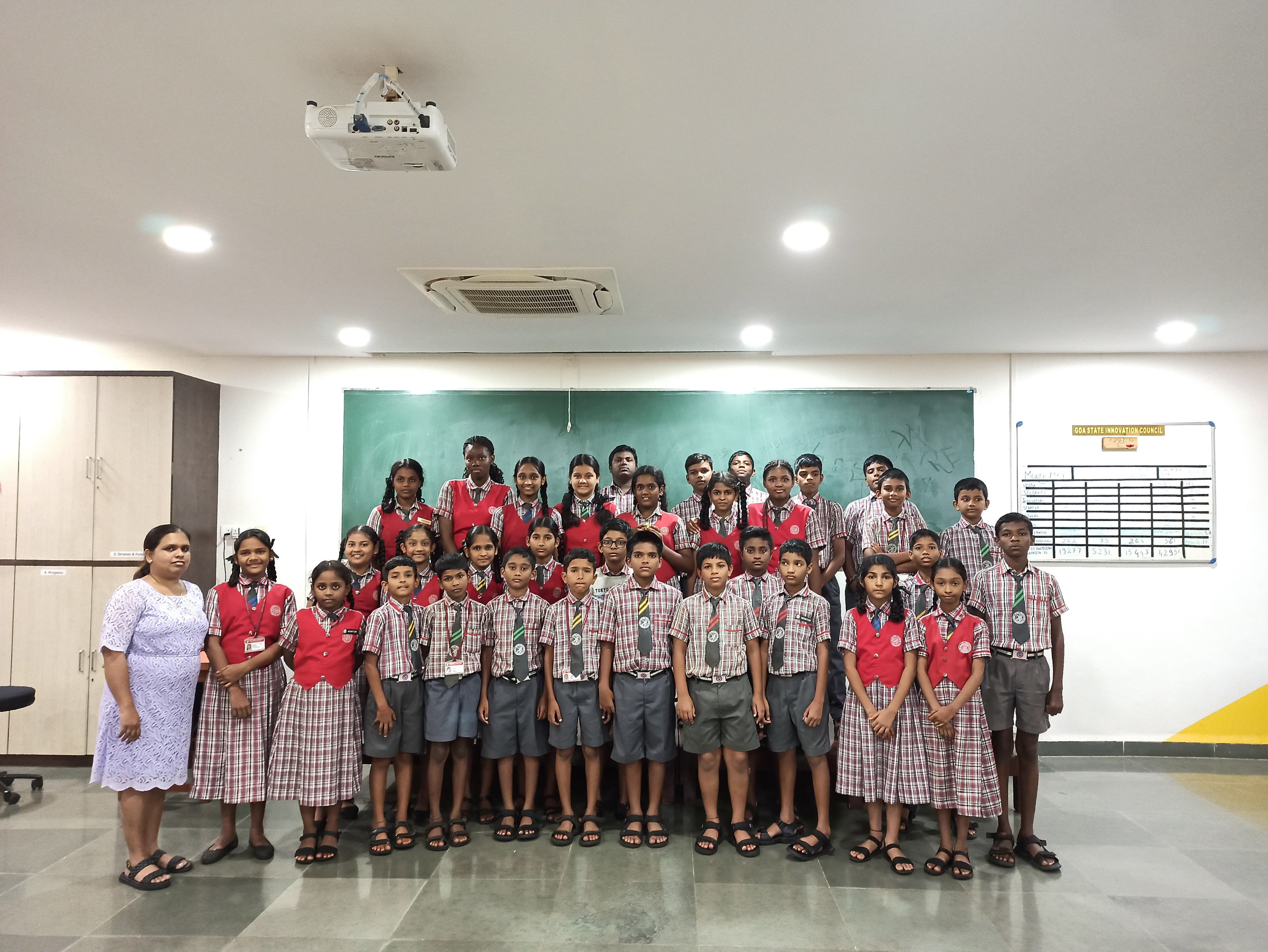 Think Design & Prototyping Session and Workshop of Robotics & 3D Printing for the students of Holy Spirit School, Margao-Goa. Batch-2