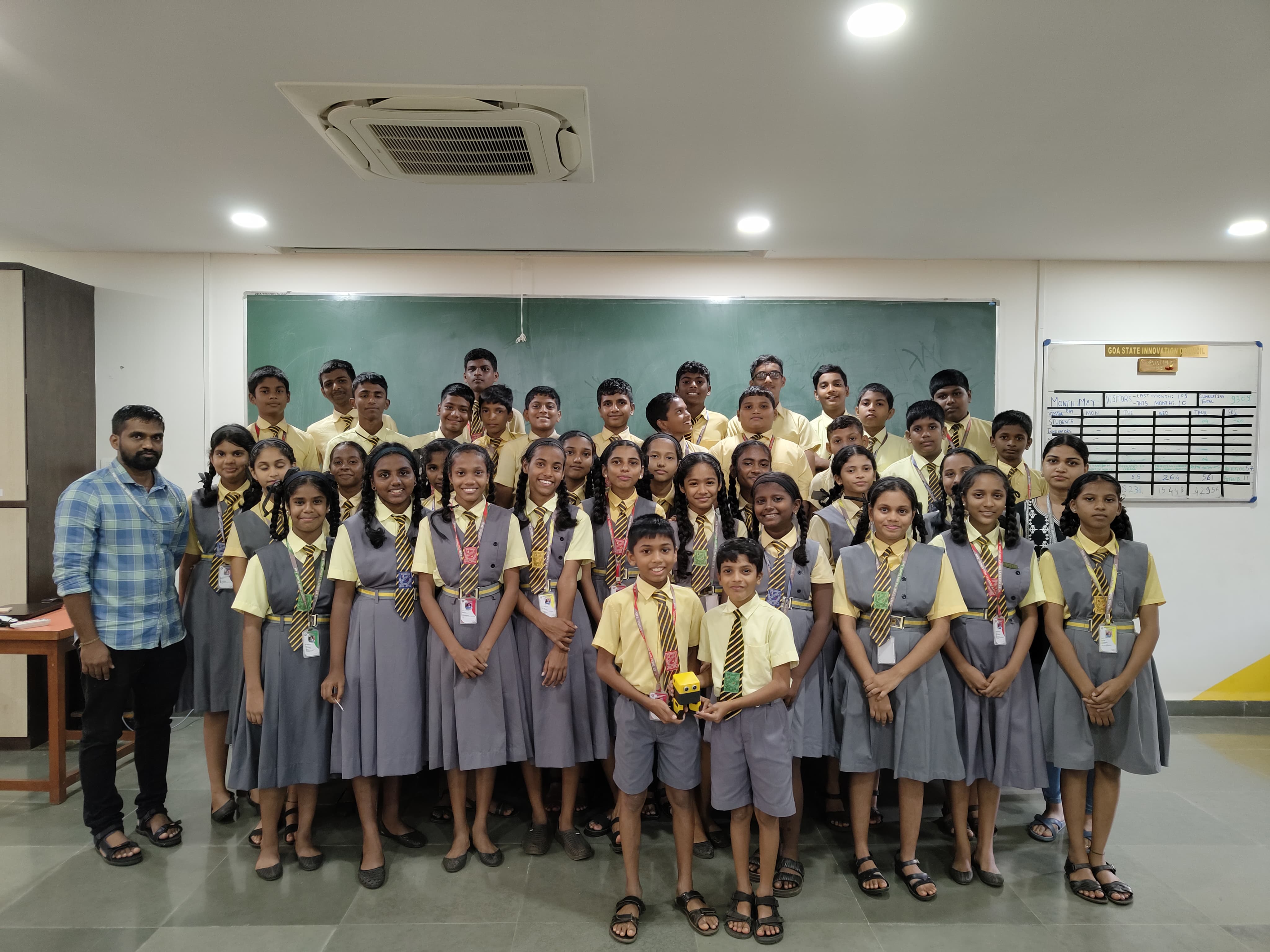 Think Design & Prototyping session and Workshop on 3D Printing & Robotics for the students of St. Thereza's Convent High School, Rai, Margao-Goa