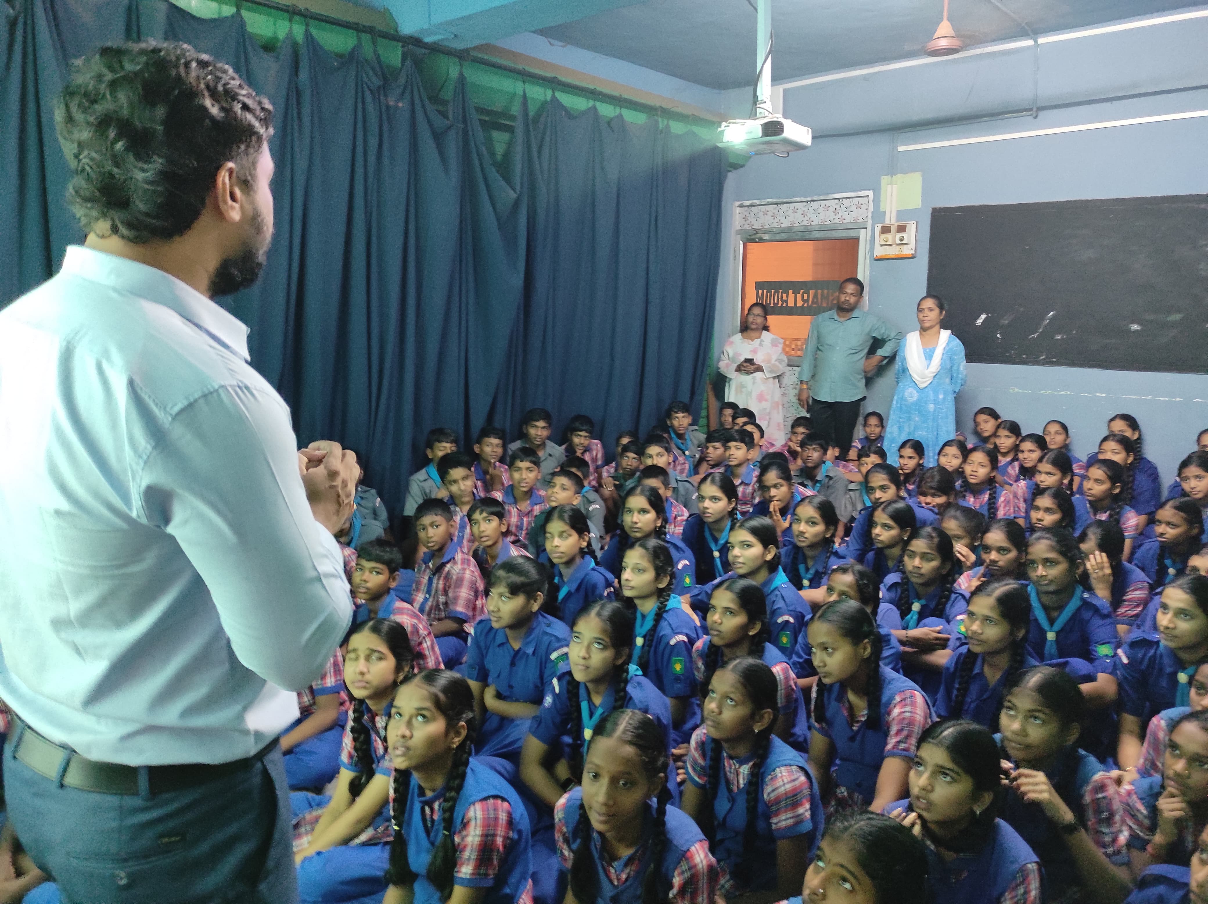 Sensitisation Workshop at Dada Vaidya High School, Ponda-Goa.