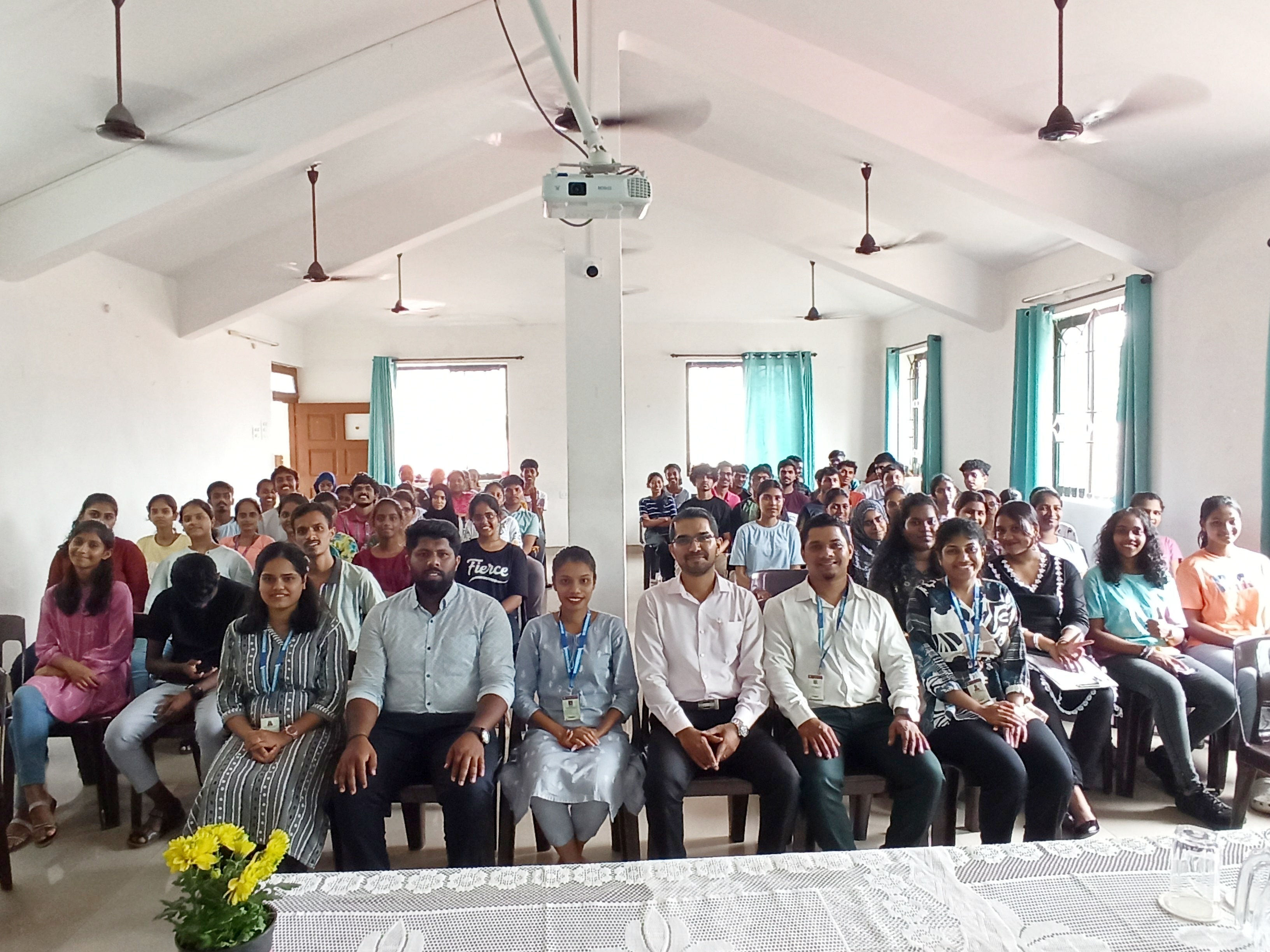 Bootcamp at St. Joseph Vaz College, Cortalim-Goa.