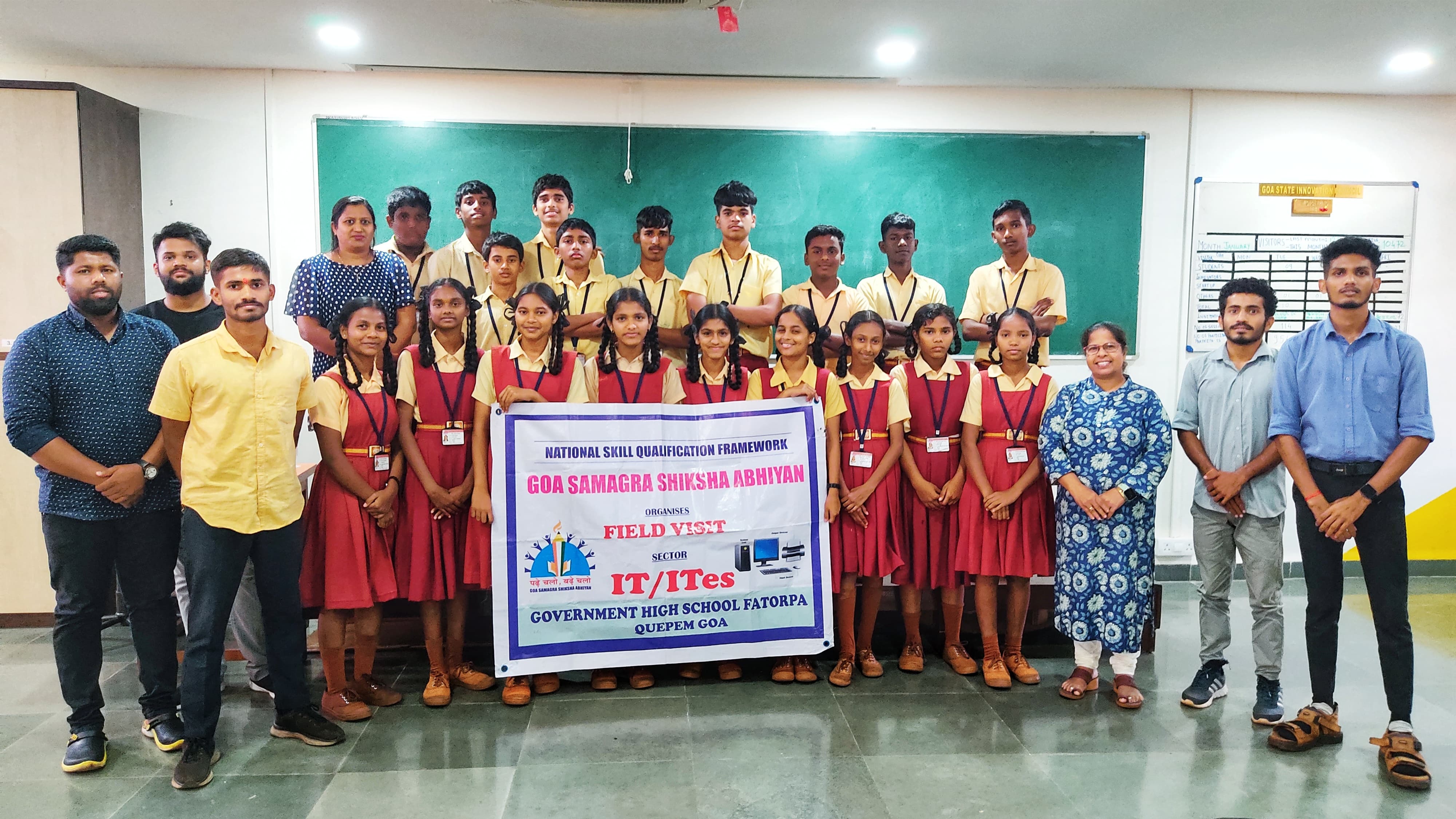 Think Design Prototyping and 3D Printing workshop for the students of Government High School, Fatarpa-Goa