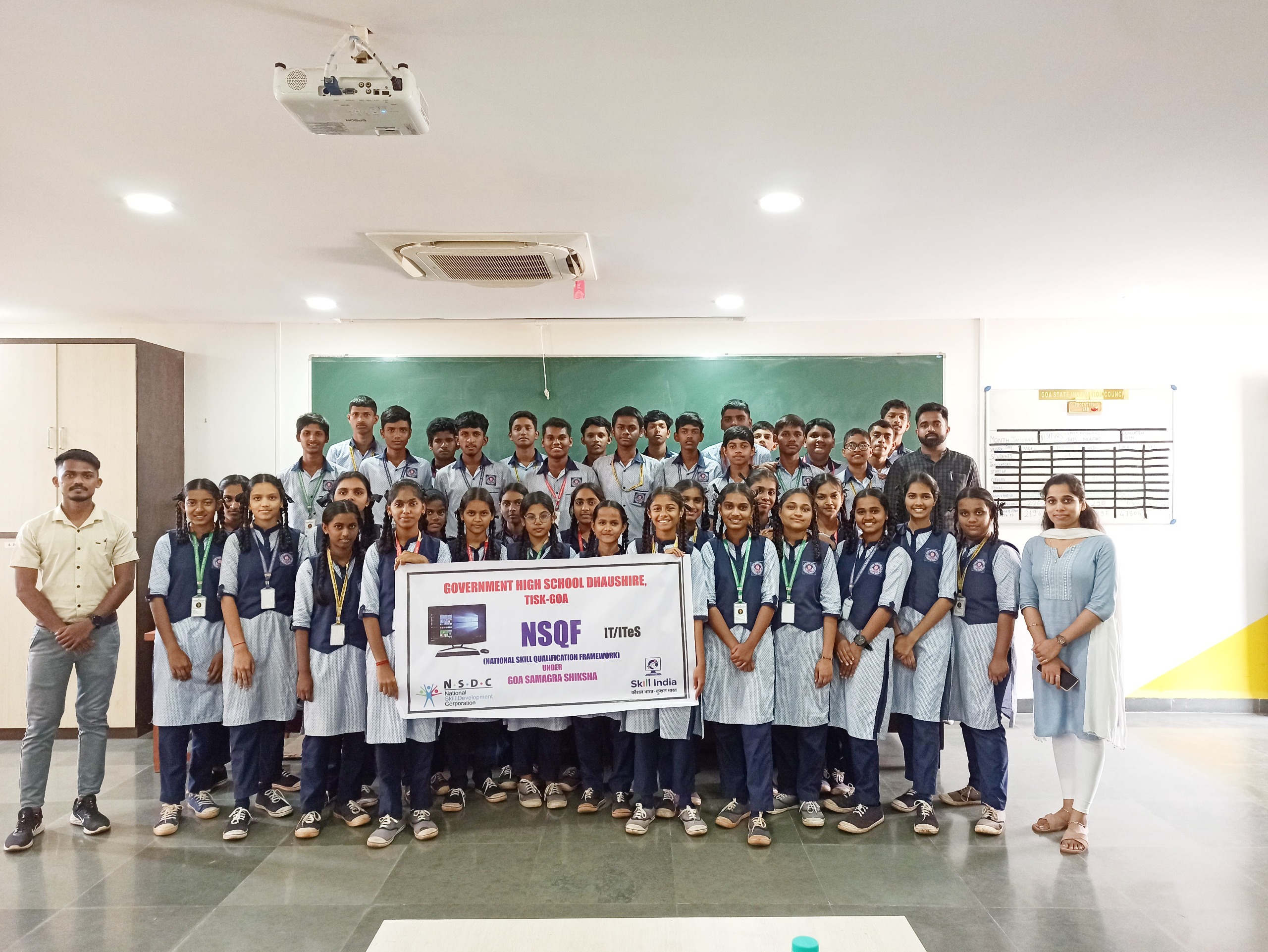 Think Design Prototyping and 3D Printing workshop for the students of Government High School, Dhavshirem, Usgao-Goa
