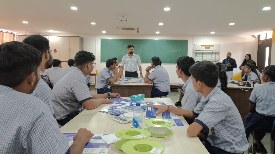 Think Design and Prototype Session for the students Infant Jesus Higher Secondary School, Colva-Goa. Batch-2
