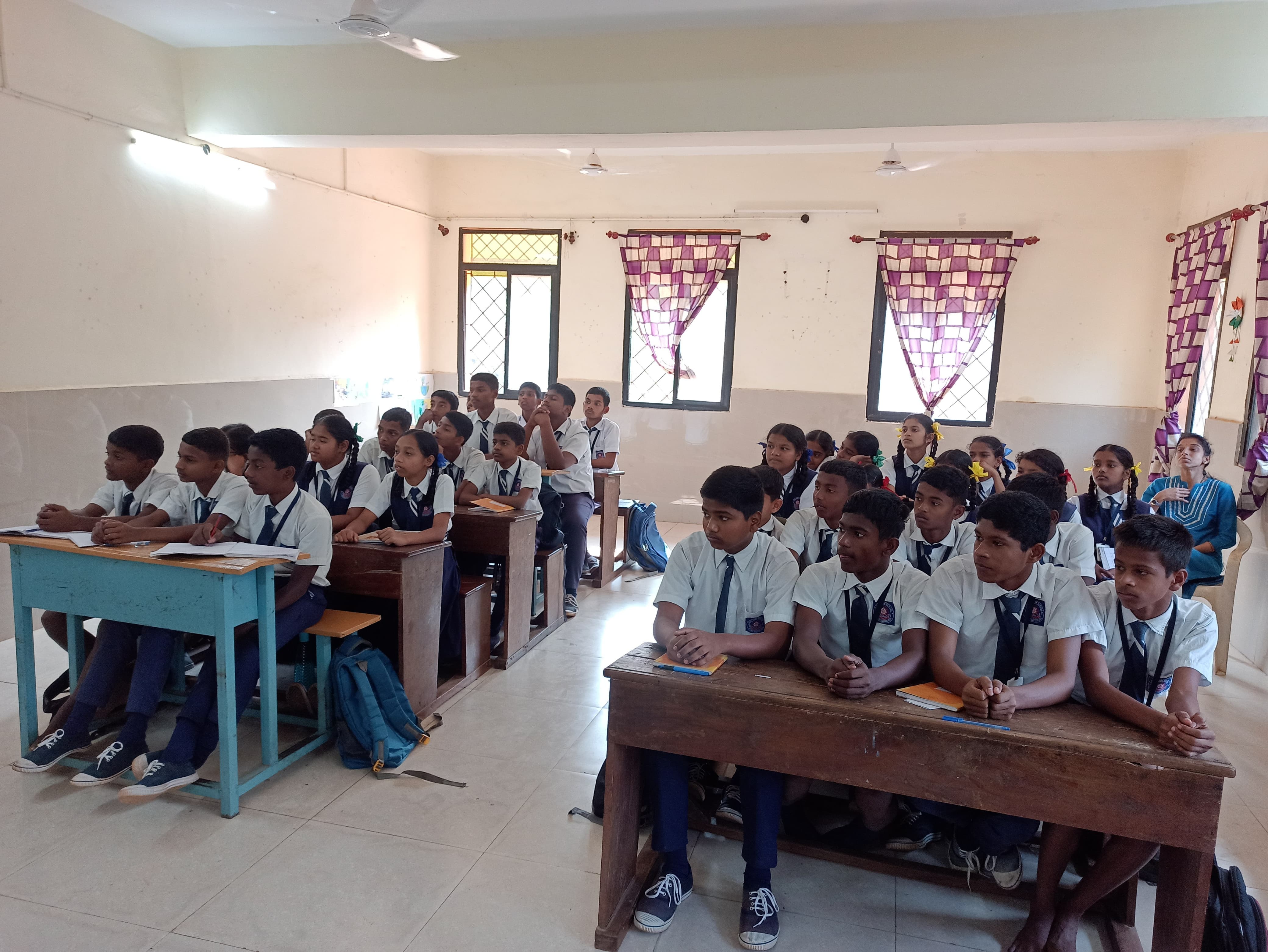 Sensitisation Workshop for the students of Government High School, Dabem- Valpai.