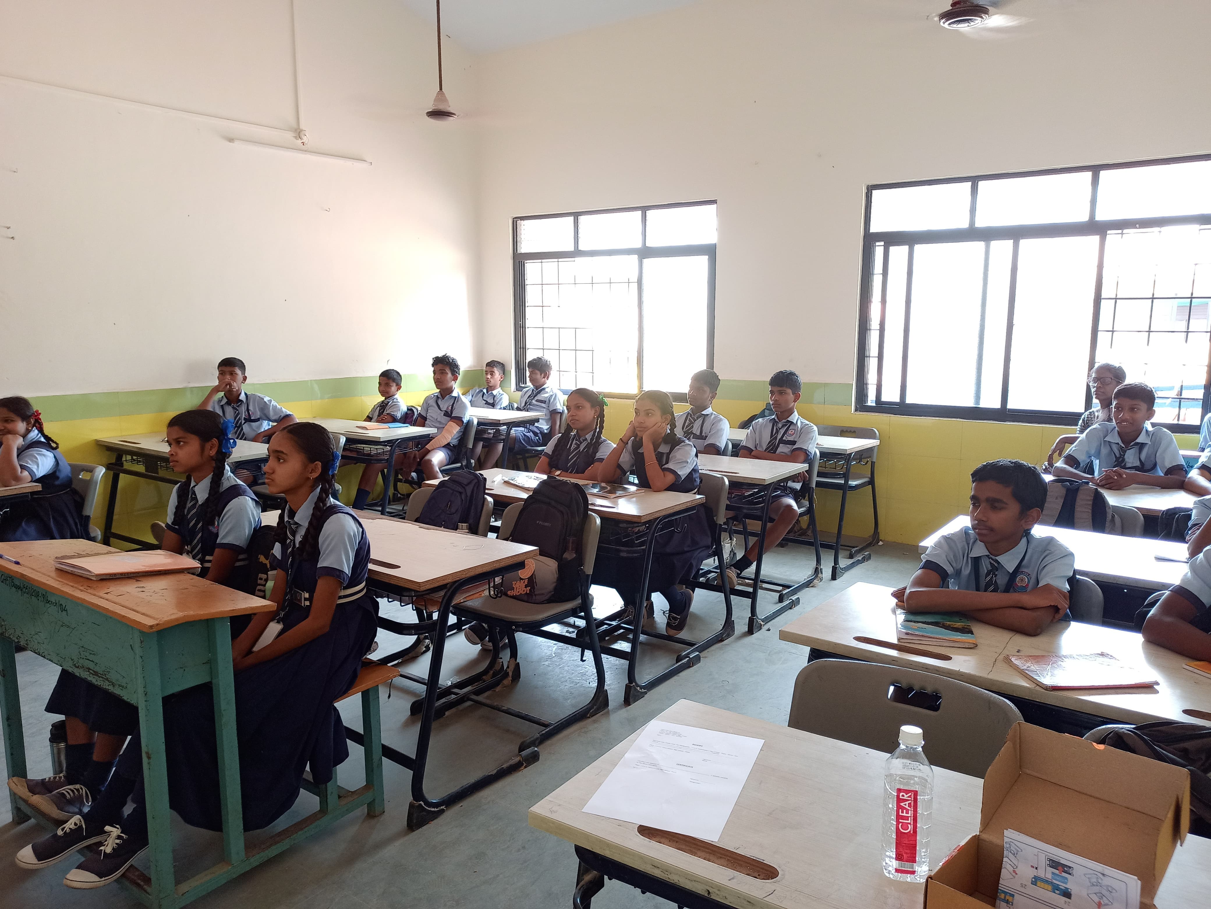 Sensitisation Workshop for the students of PM Shri Government High School, Thane- Sattari.