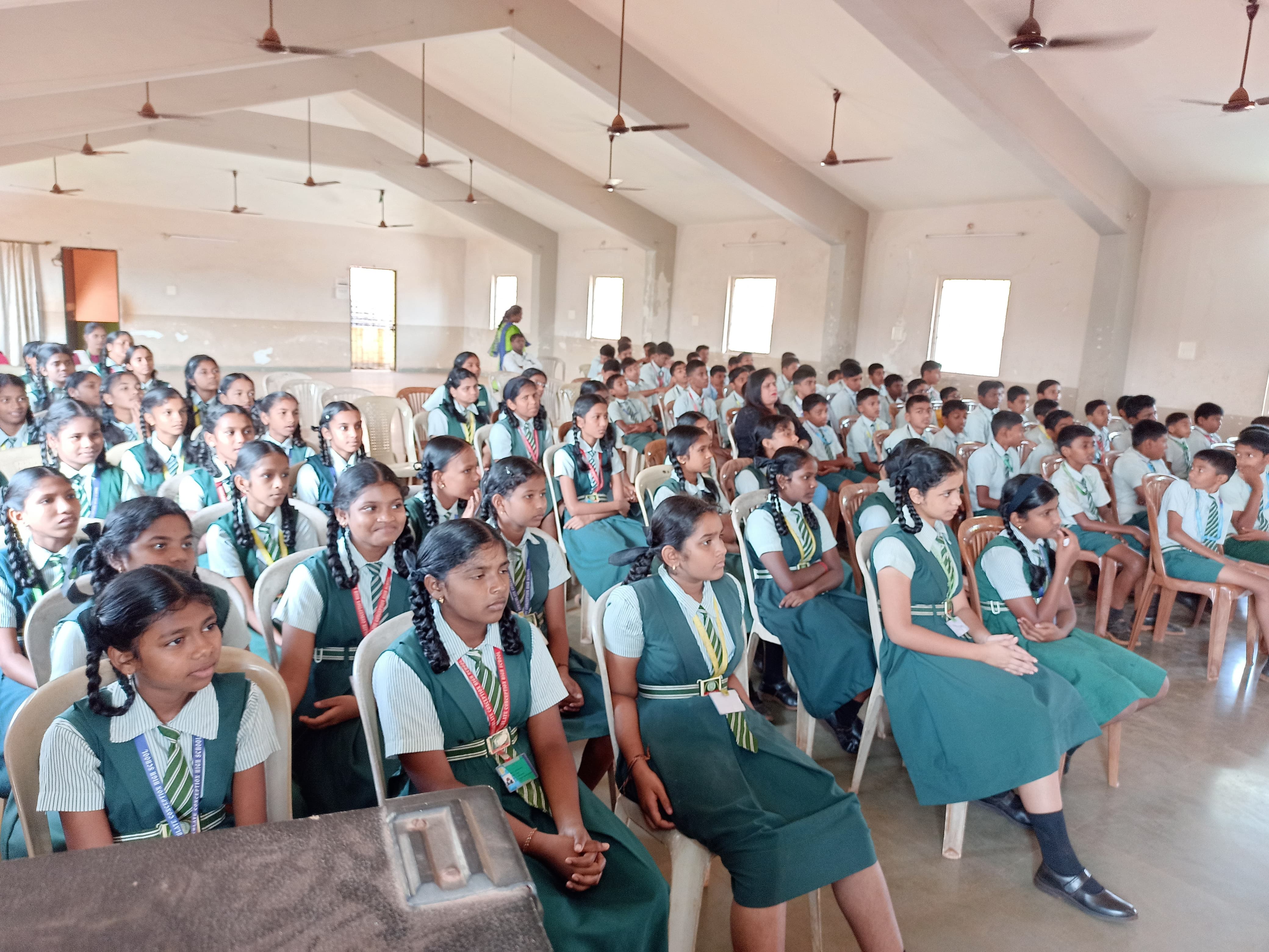 Sensitisation Workshop for the students of Immaculate Convention High School, Dabal, Dharbandora-Goa.