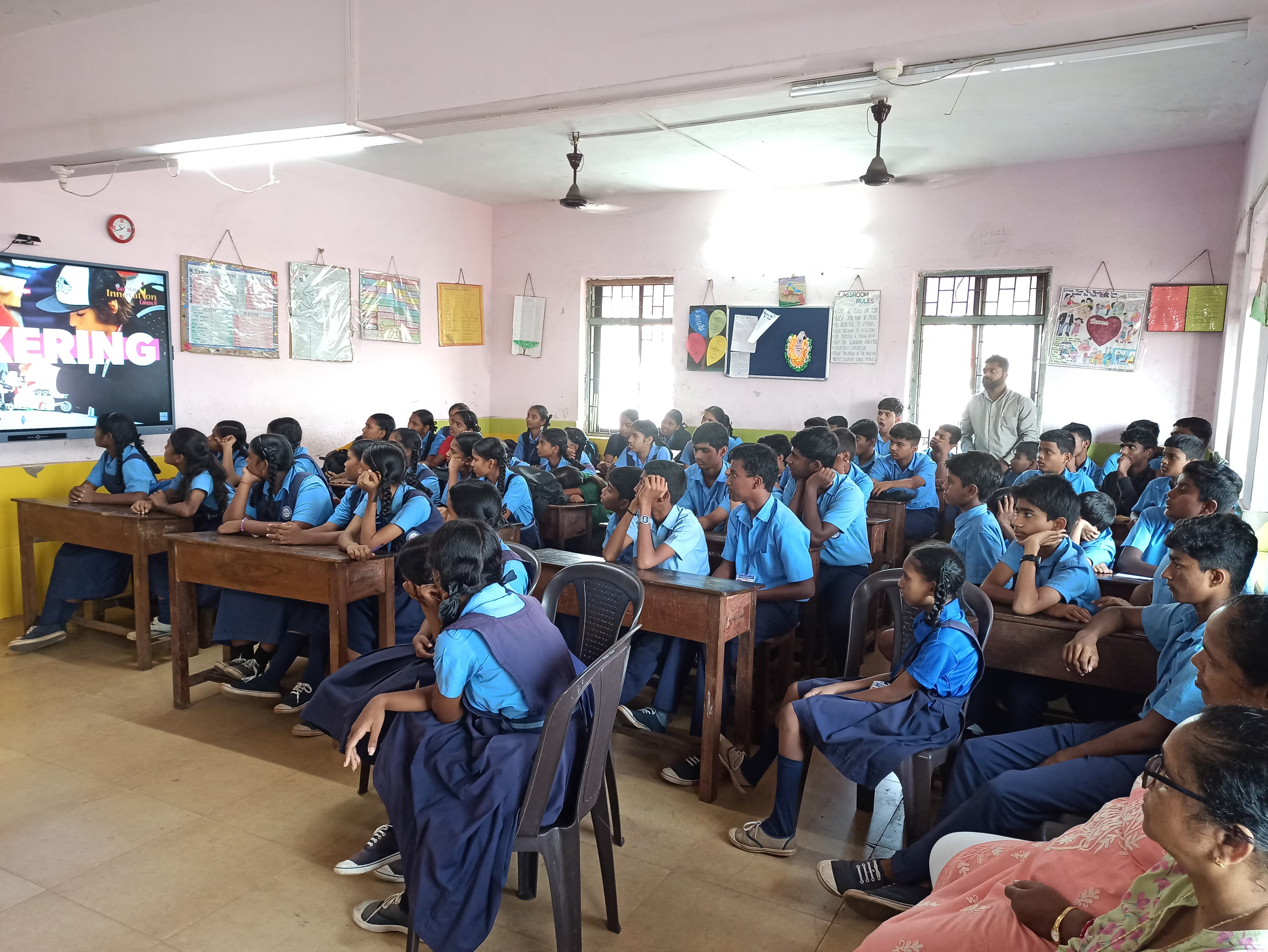 Sensitisation Workshop for the students of Government High School, Namoshi - Guirim-Goa.