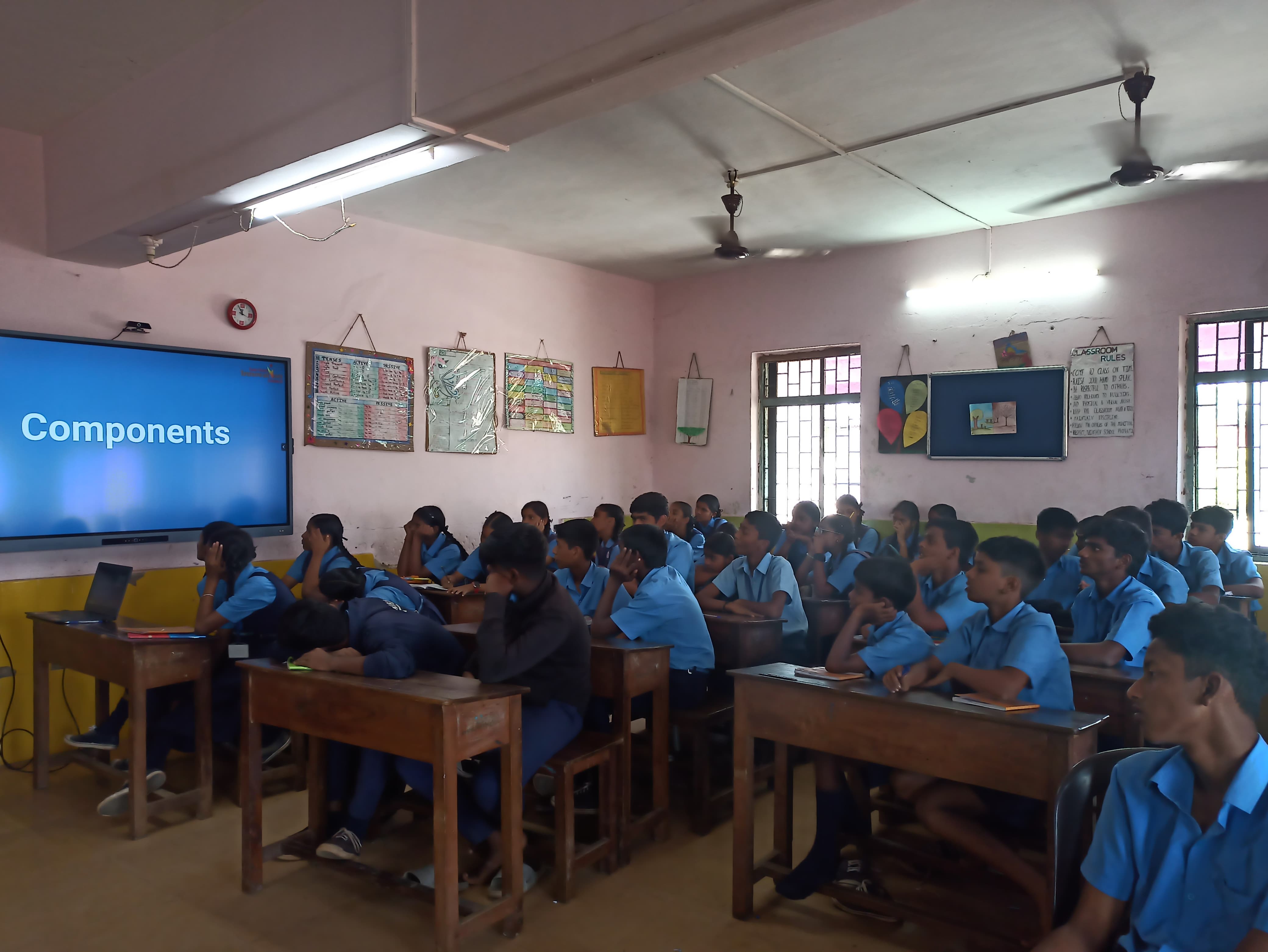 Sensitisation Workshop for the students of Government High School, Namoshi - Guirim-Goa. Batch-2
