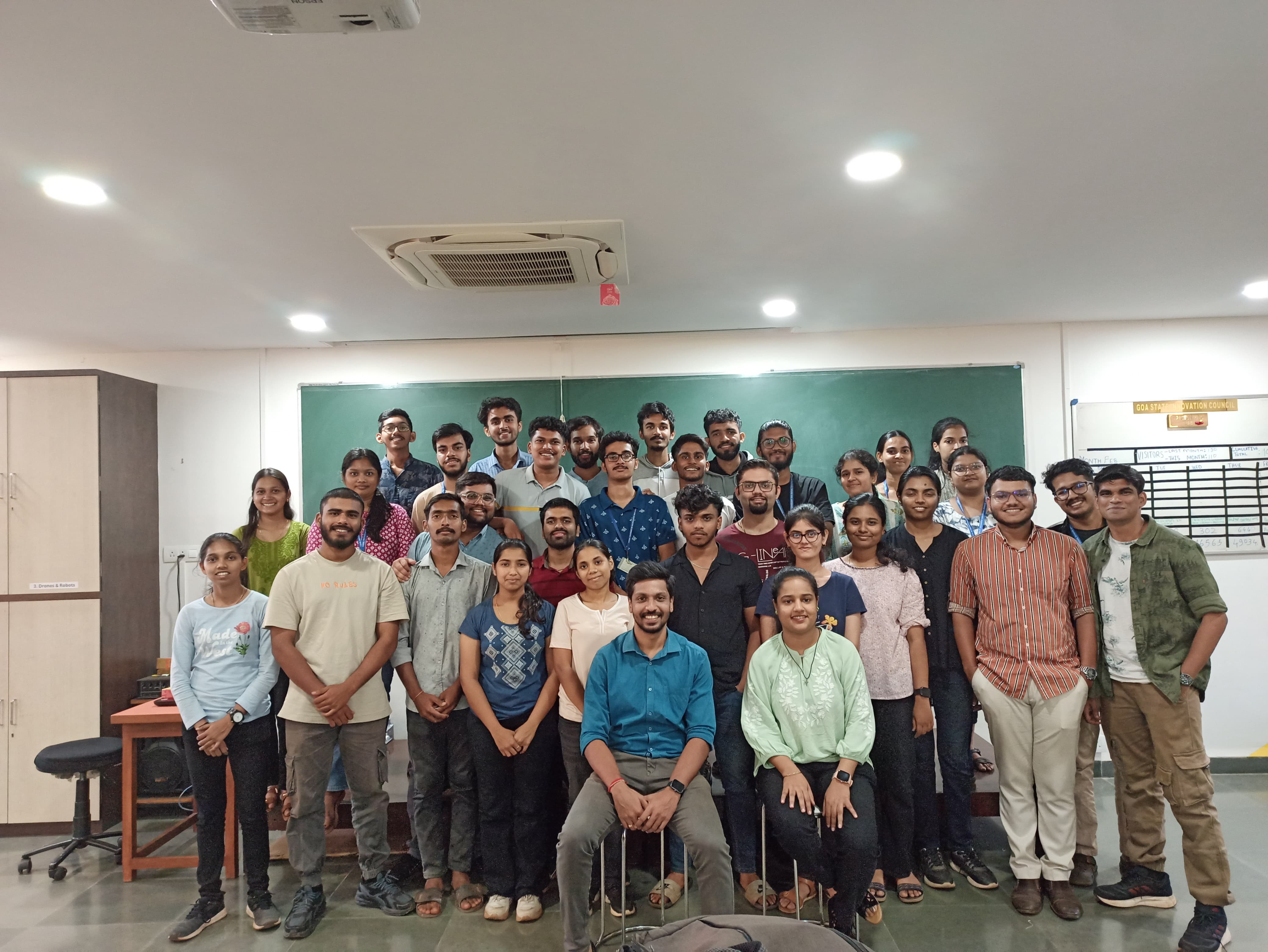 Think Design, Prototyping and 3D Printing workshop for the Computer Department students of AITD, Assagao. Batch-2