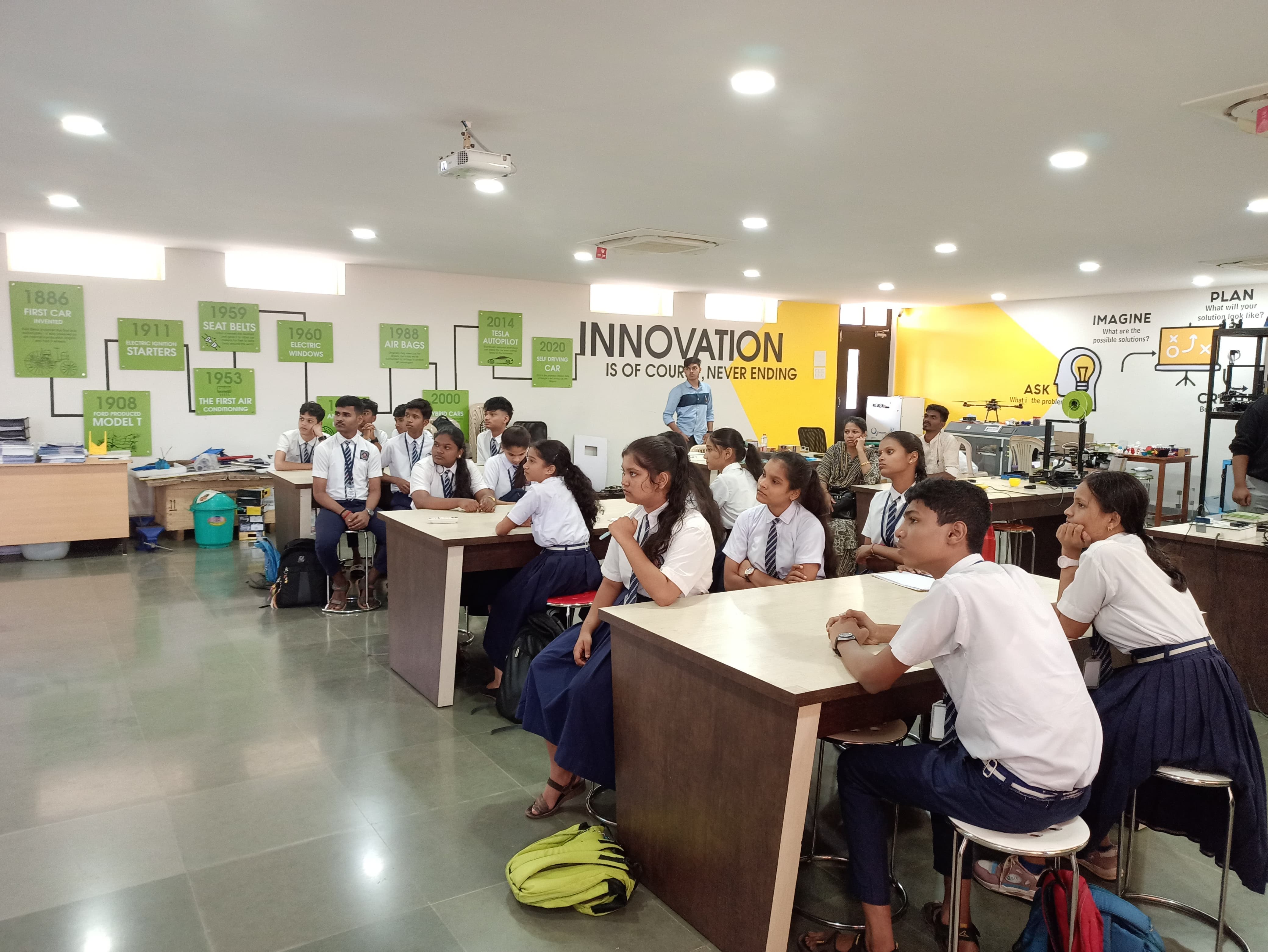 Think Design Prototyping and 3D Printing Workshop for the students of Government High School, Kundai, Ponda-Goa.