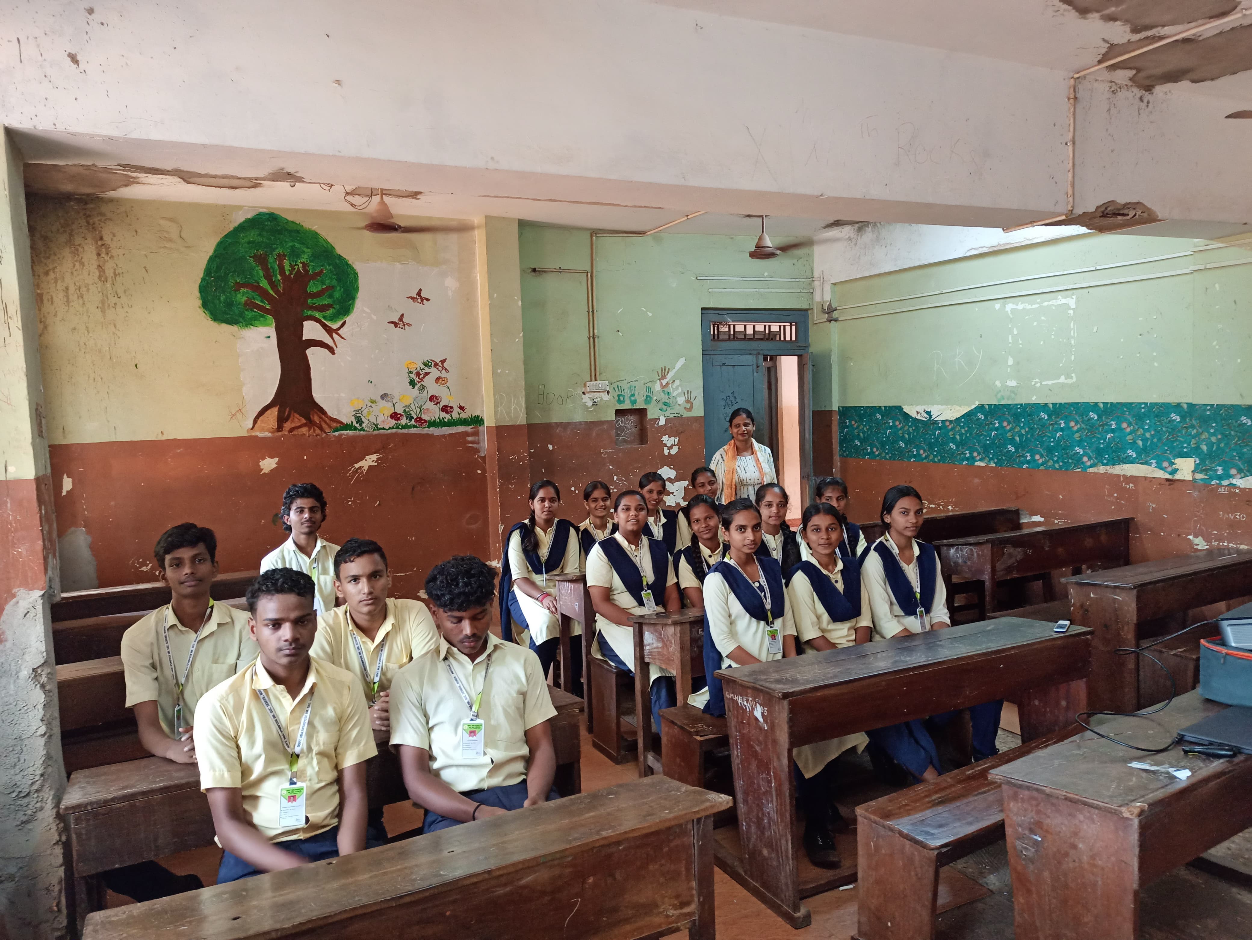 Sensitisation Workshop for the students of Government Multipurpose Higher Secondary School, Borda, Margao-Goa. Batch-1