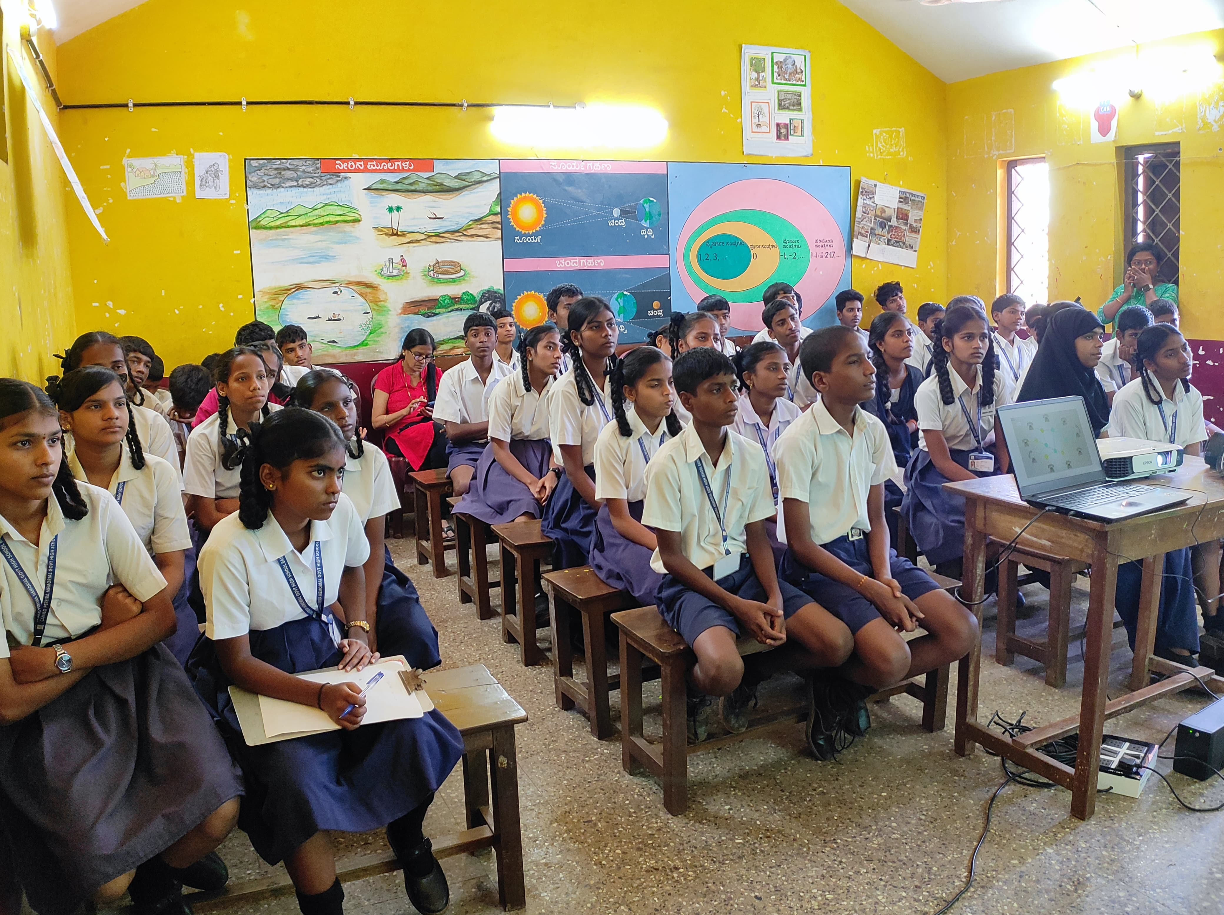 Sensitisation Workshop for the students of Government Higher Secondary School, Baina Vasco- Goa