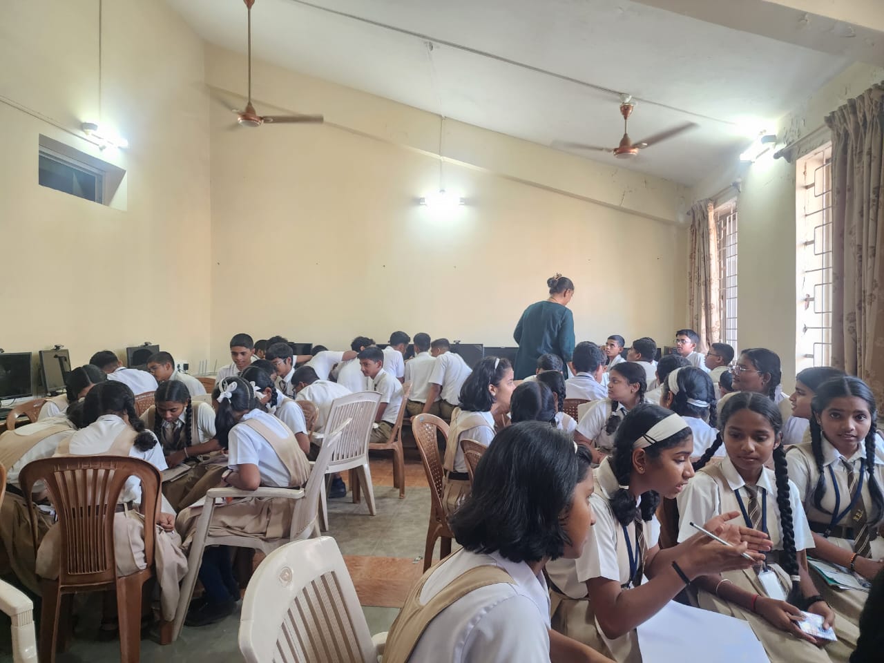 IPR session for the students of The New Educational Institute, Curchorem.
