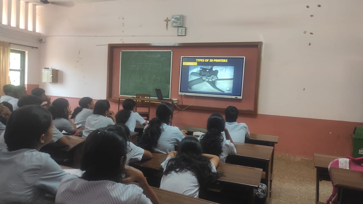 Sensitisation Workshop foe the students of St. Xavier Higher Secondry School, Mapusa. Batch-1