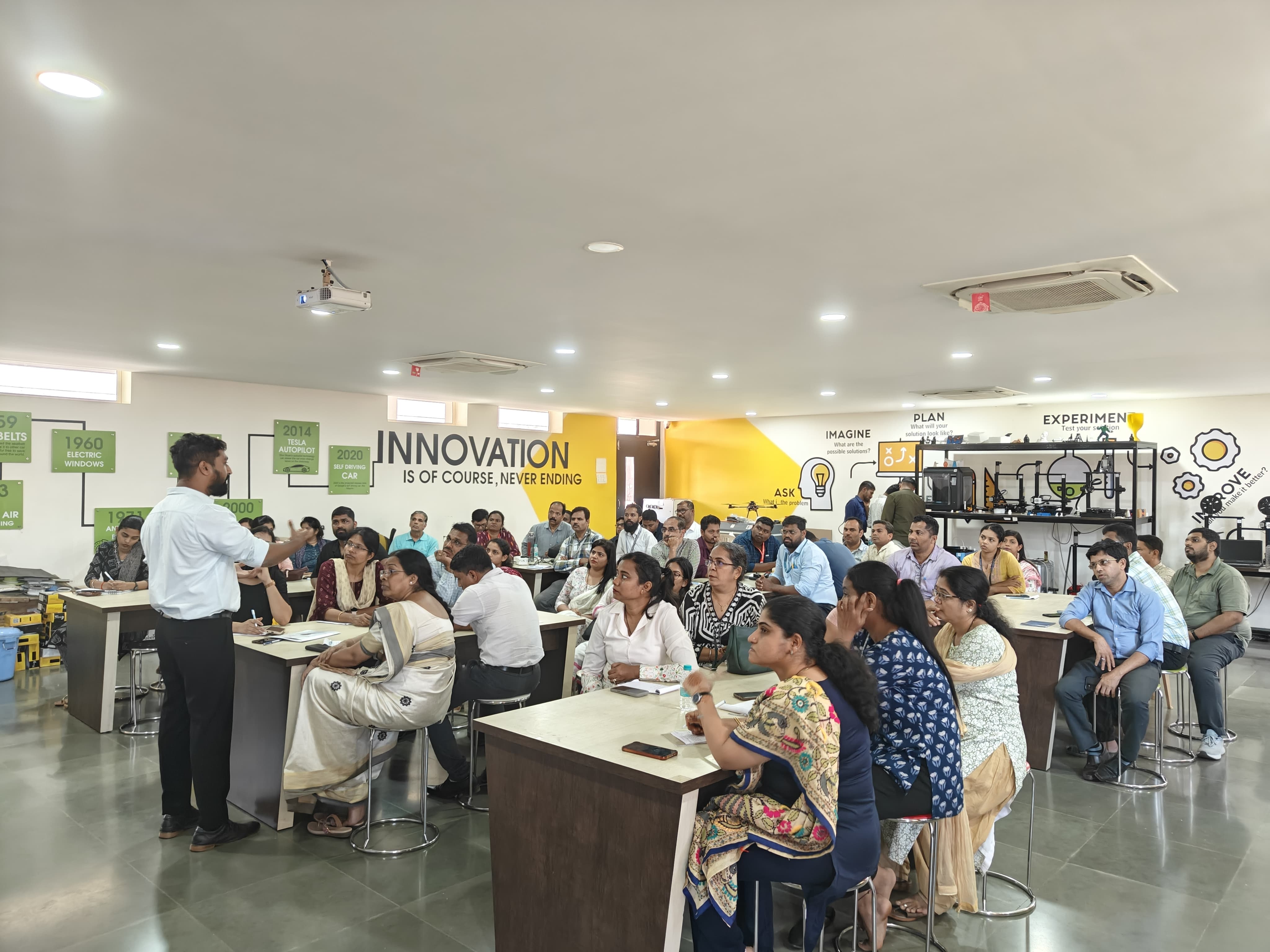 Day-2. Session on Think, Design, Prototype – A Workshop on Transforming Student Ideas into Minimum Viable Products (MVP)